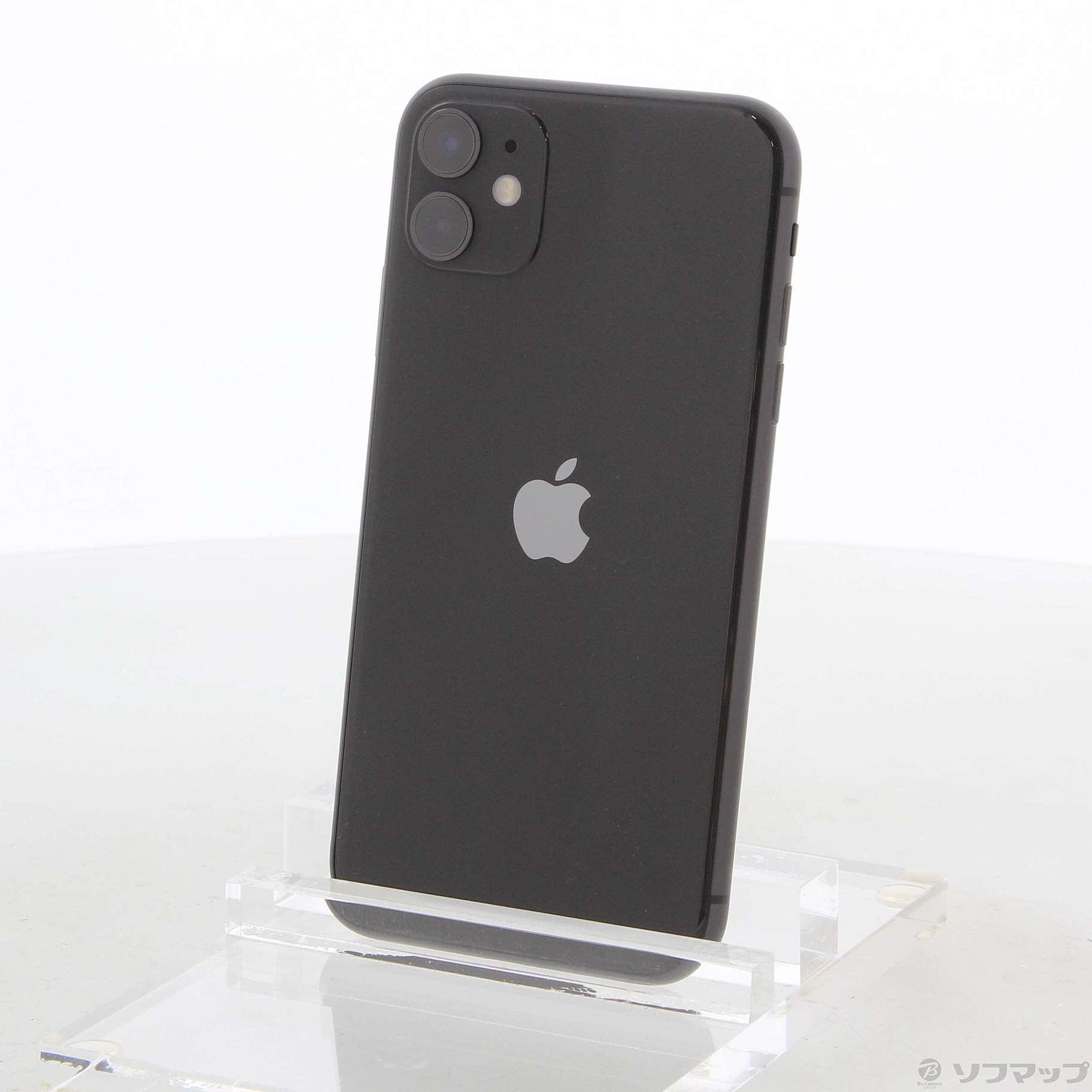 中古】iPhone11 64GB ブラック MHDA3J／A SIMフリー [2133048600333