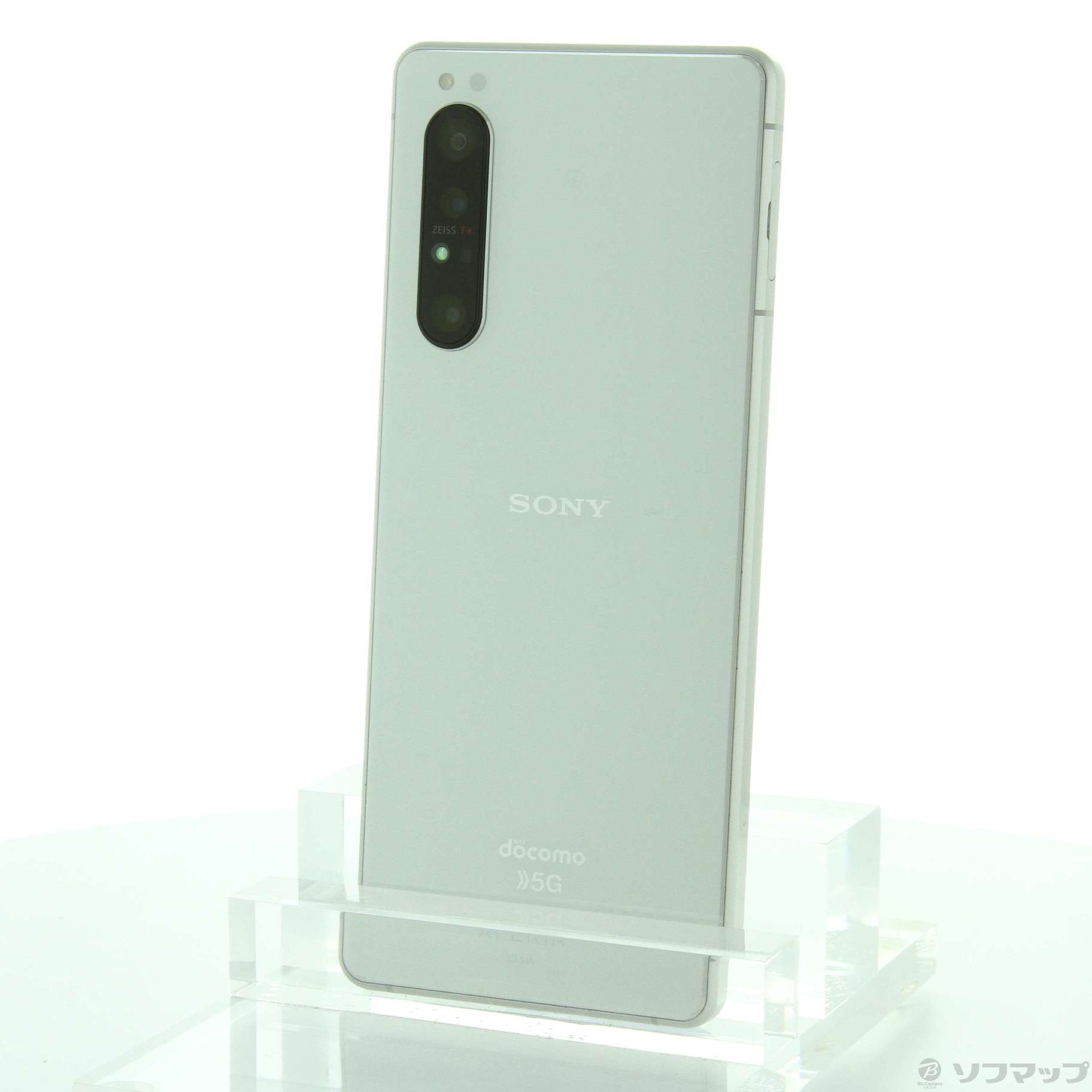 中古】Xperia 1 II 128GB ホワイト SO-51A docomoロック解除SIMフリー