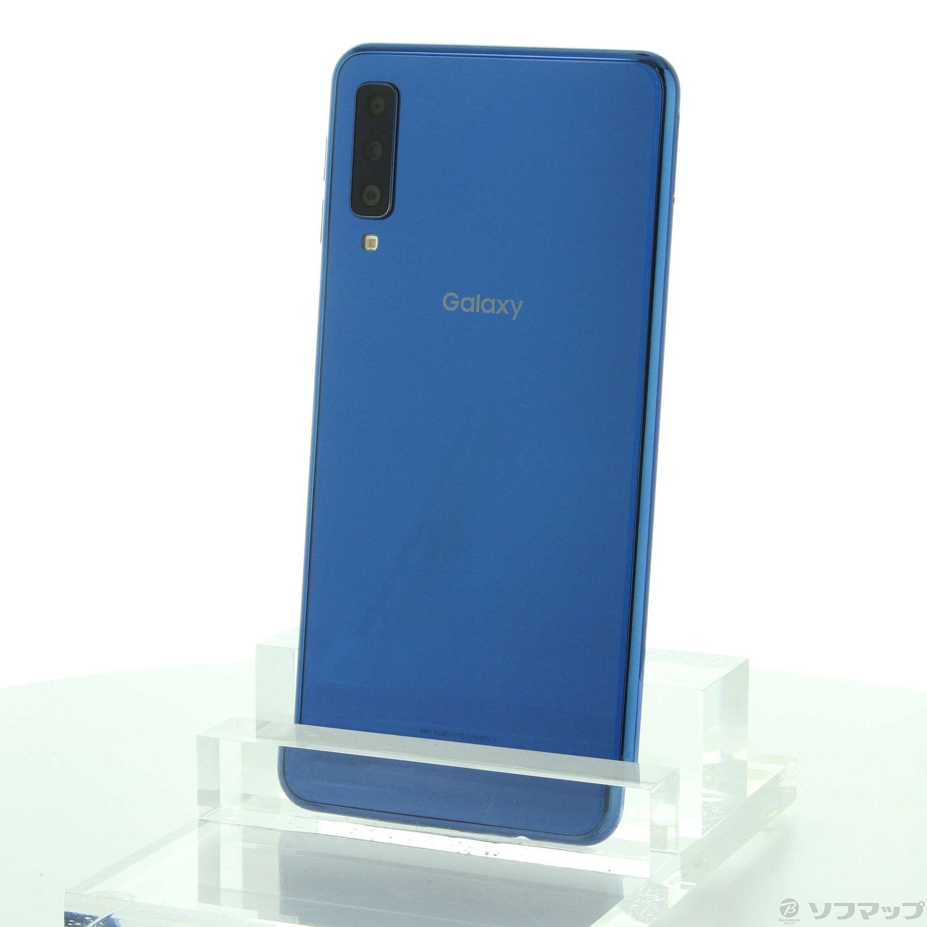 新品未使用／モバイル／Samsung Galaxy A7／ ブル－　青スマートフォン本体