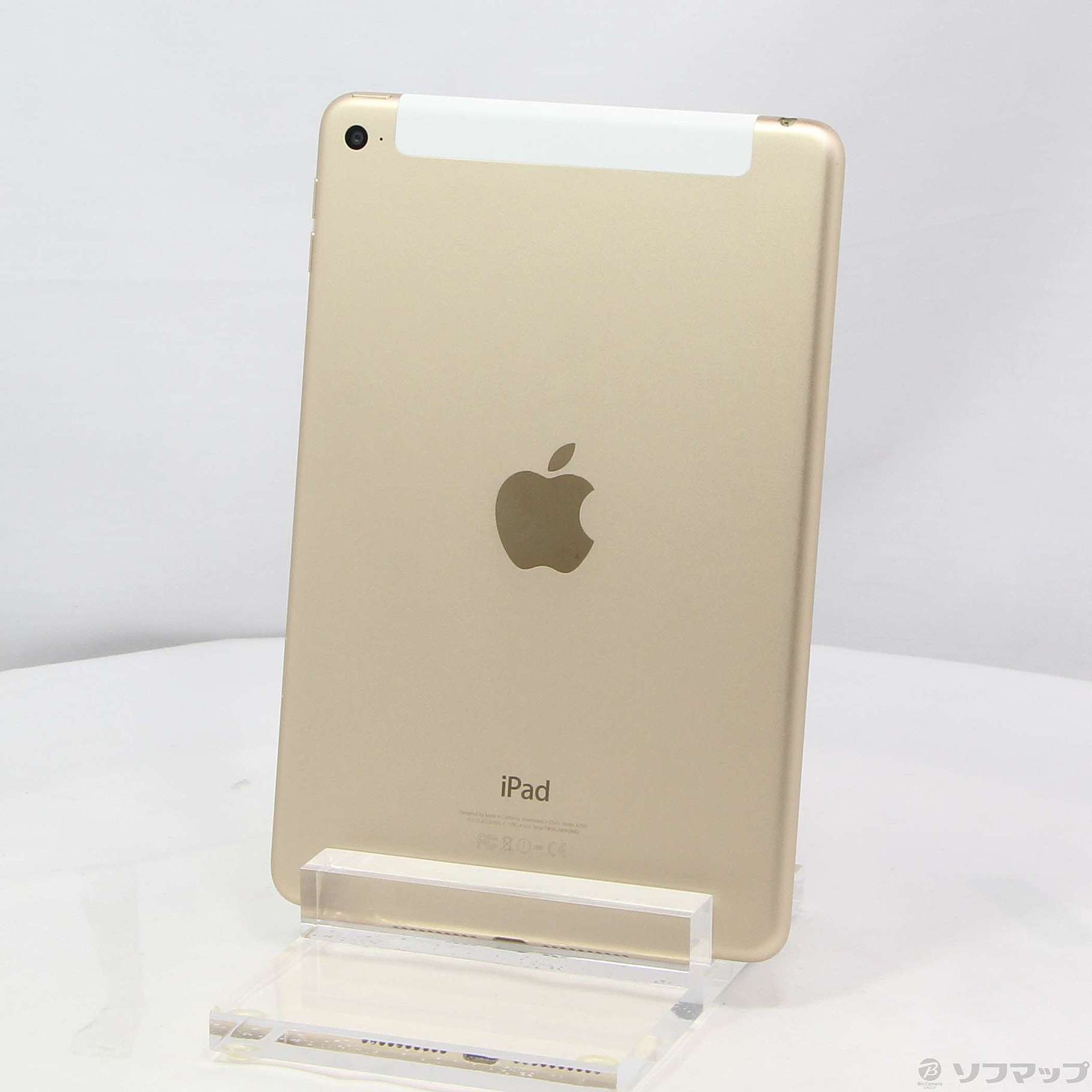 SIMフリー Apple iPad mini4 128GBゴールド MK782J - タブレット