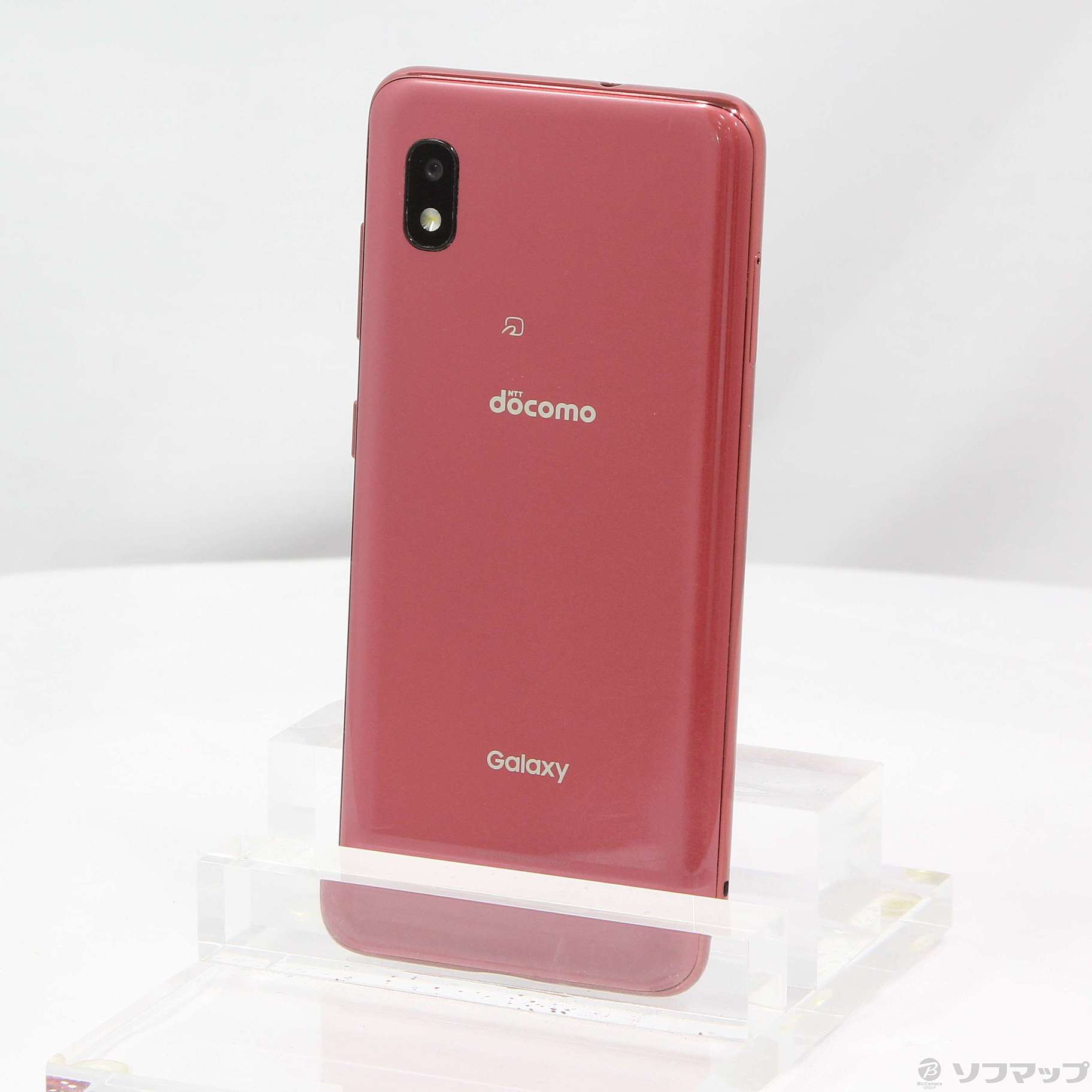 8つスマートフォン特徴docomo Galaxy A21 SC-42A レッド Red スマートフォン