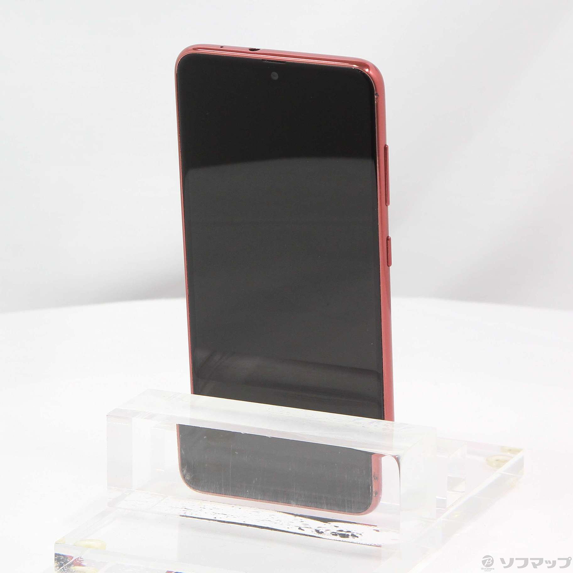 【美品】SIM解除済 docomo Galaxy A21 SC42-Aレッド ムスビー｜中古 Galaxy A21 SC-42Aドコモ版利用制限【〇】 解除