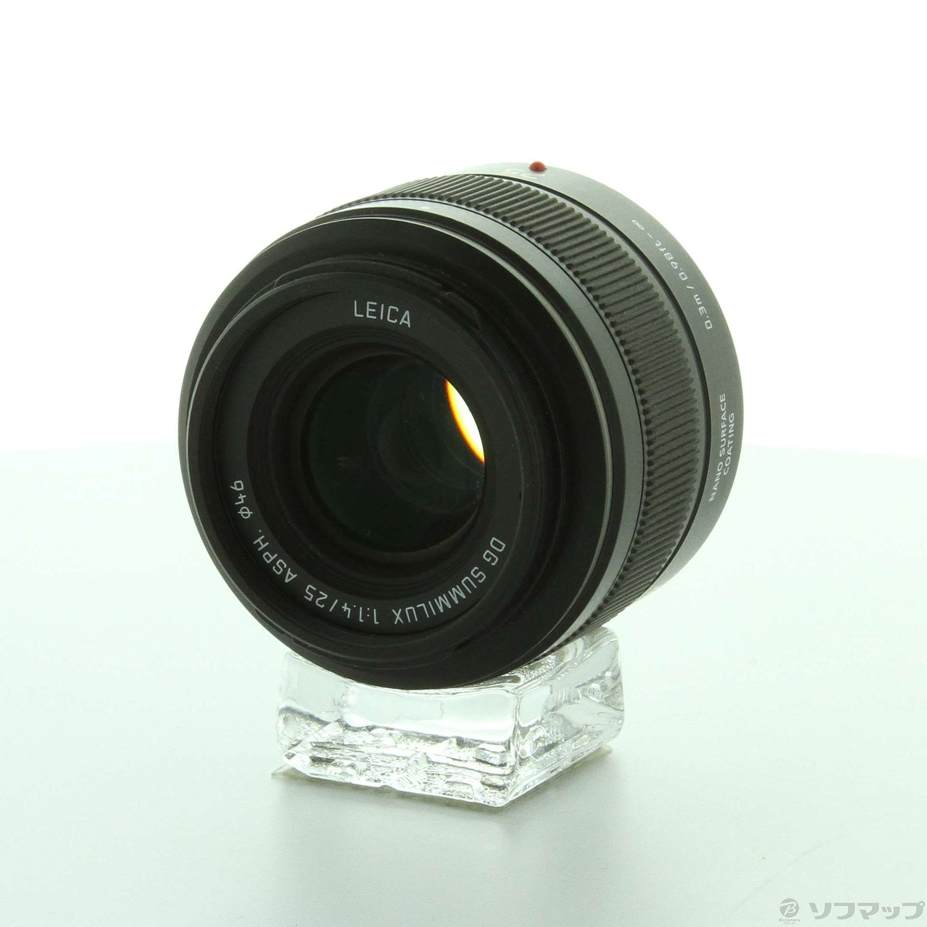 中古品〕 LEICA DG SUMMILUX 25mm／F1.4 ASPH. (H-X025)(レンズ)｜の