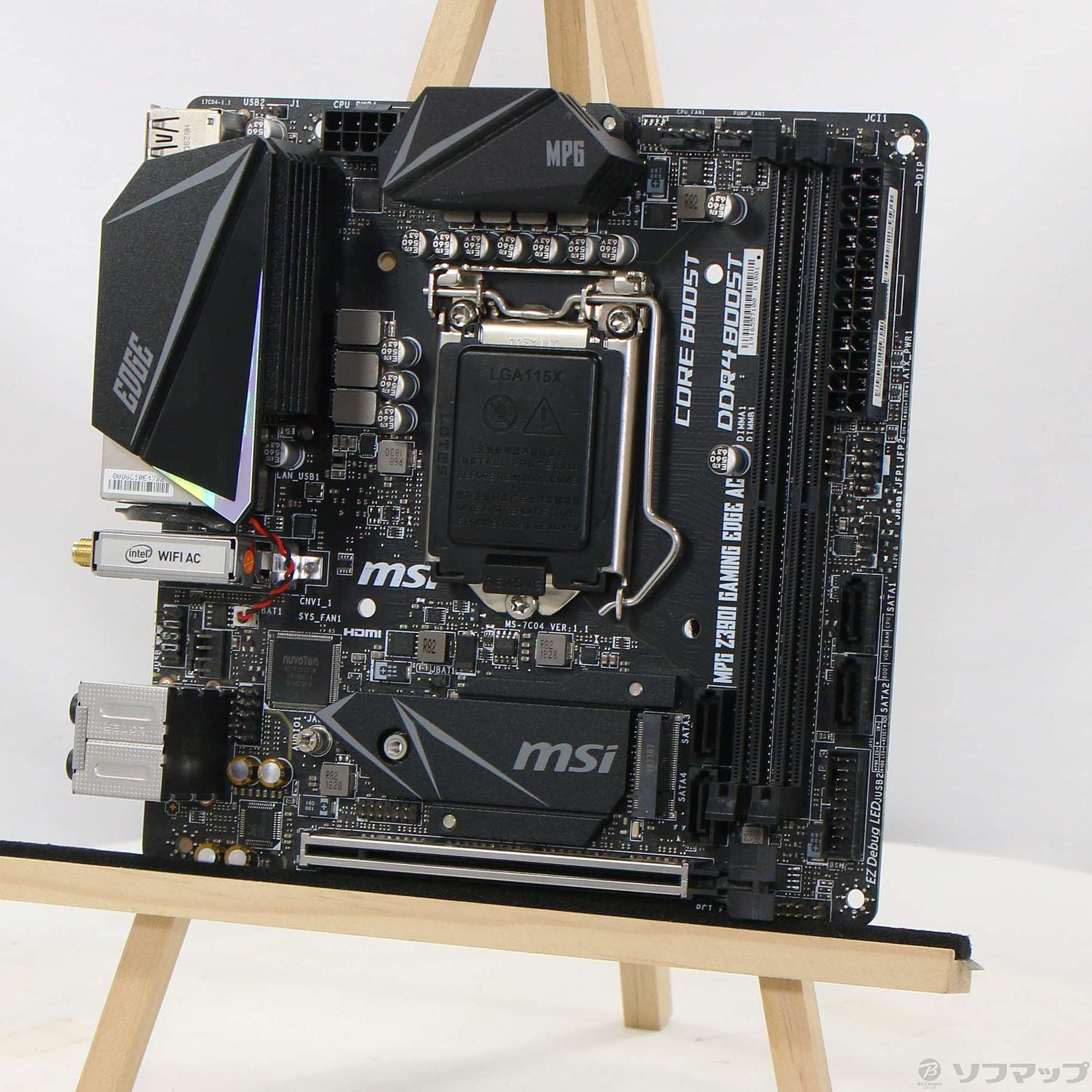 中古】MPG Z390I GAMING EDGE AC [2133048631818] - リコレ