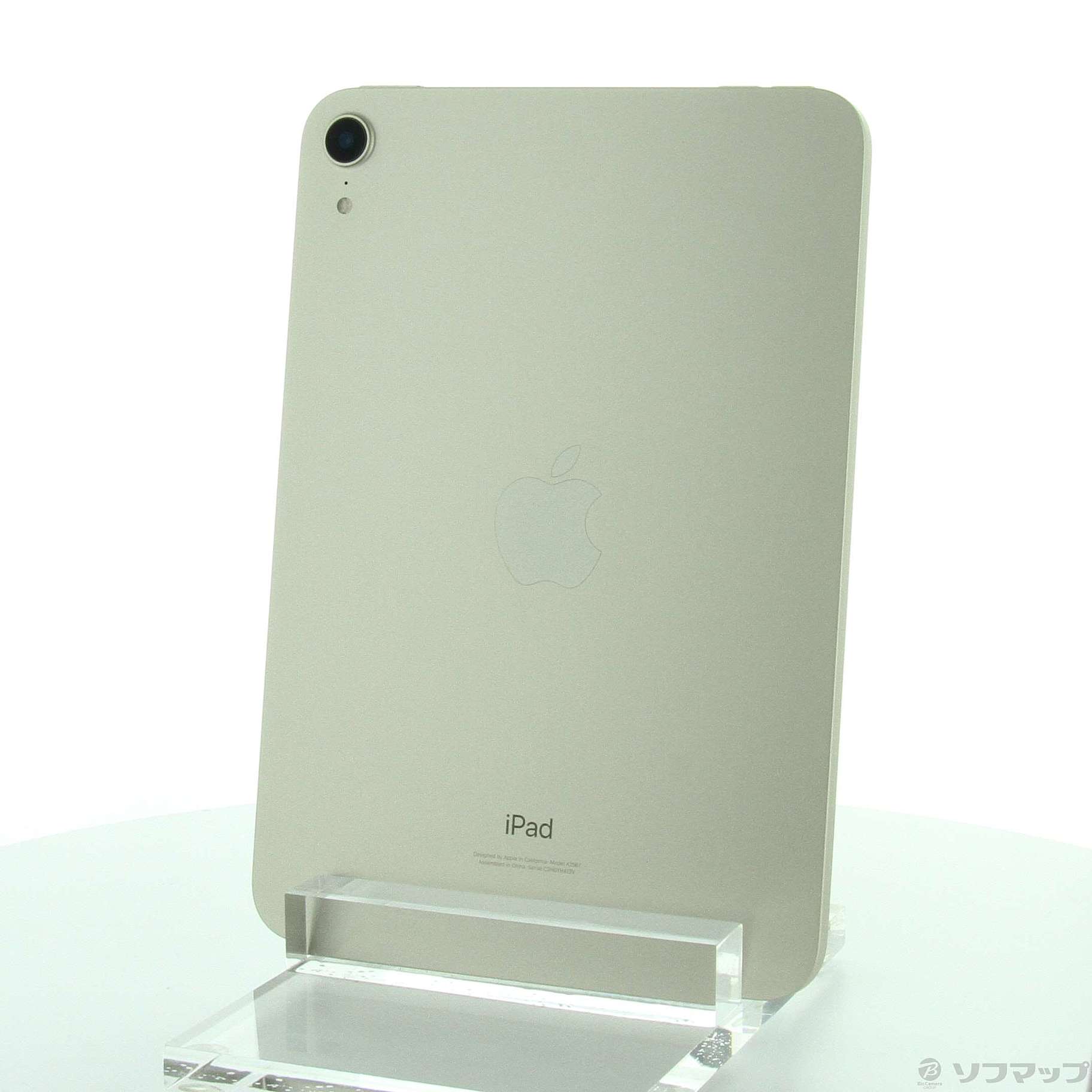 中古】iPad mini 第6世代 64GB スターライト MK7P3J／A Wi-Fi