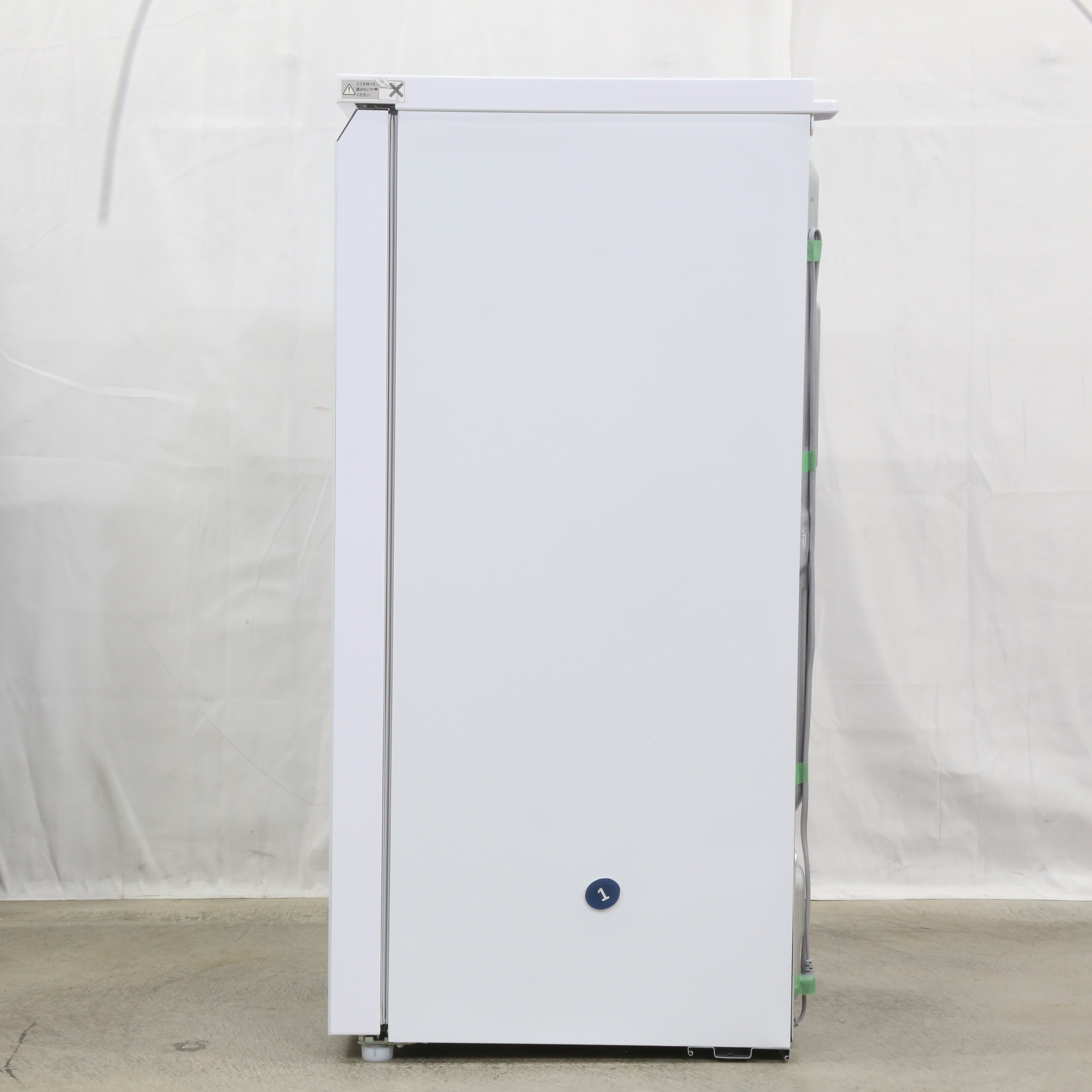 アクア(AQUA) AQF-GS13M-W(クリスタルホワイト) 1ドア冷凍庫 右開き 134L - 4