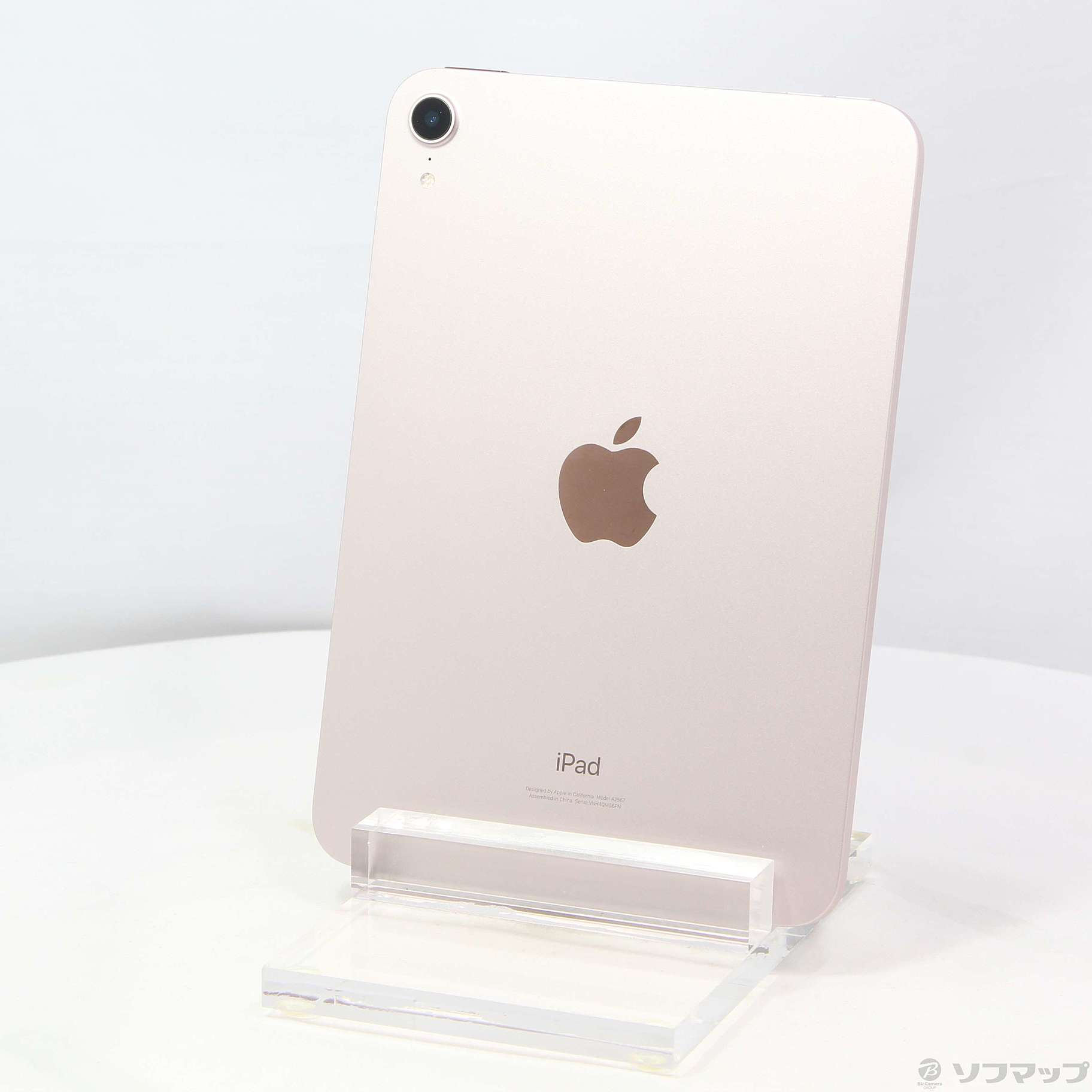 中古】iPad mini 第6世代 64GB ピンク MLWL3J／A Wi-Fi [2133048641732