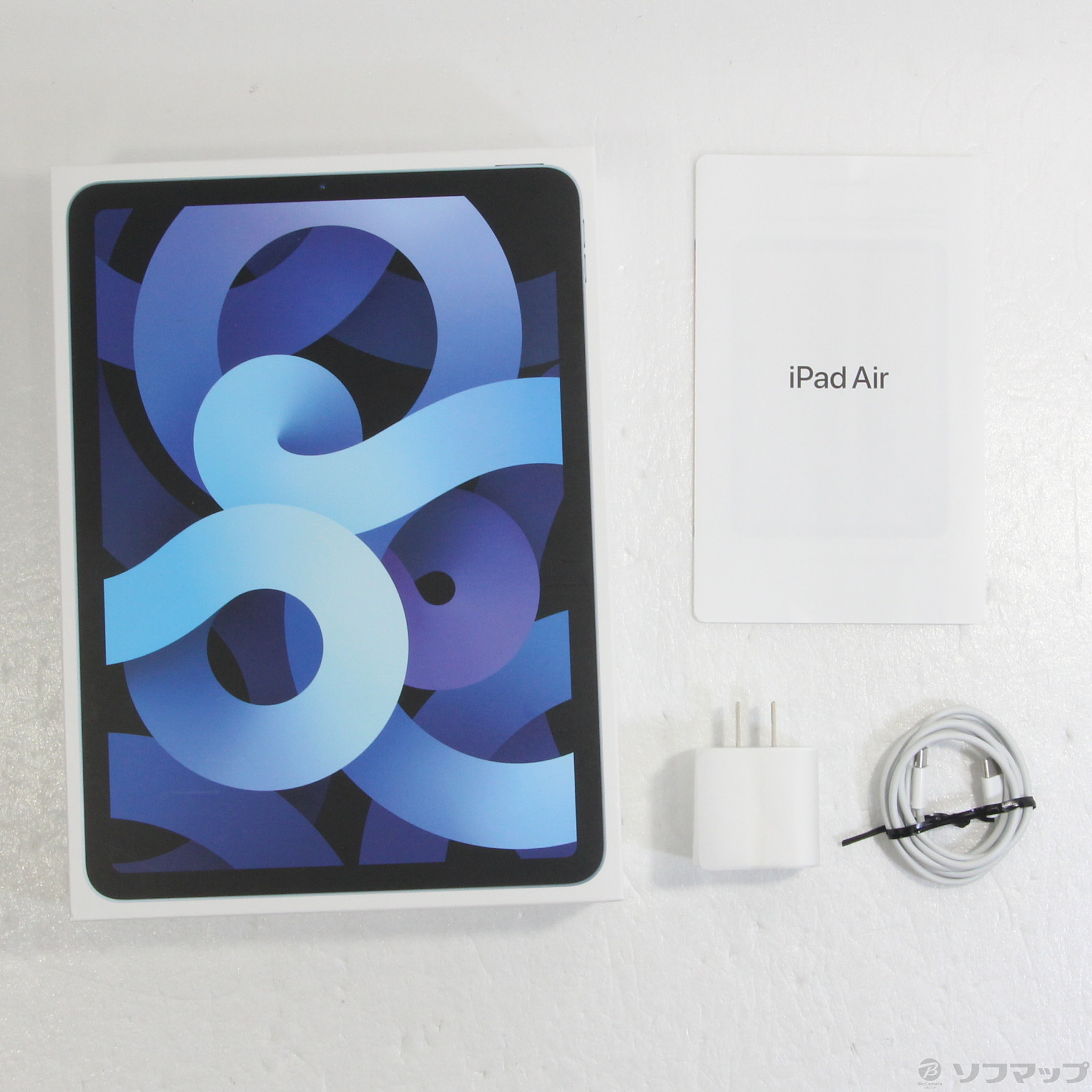 中古】iPad Air 第4世代 64GB スカイブルー NYFQ2J／A Wi-Fi