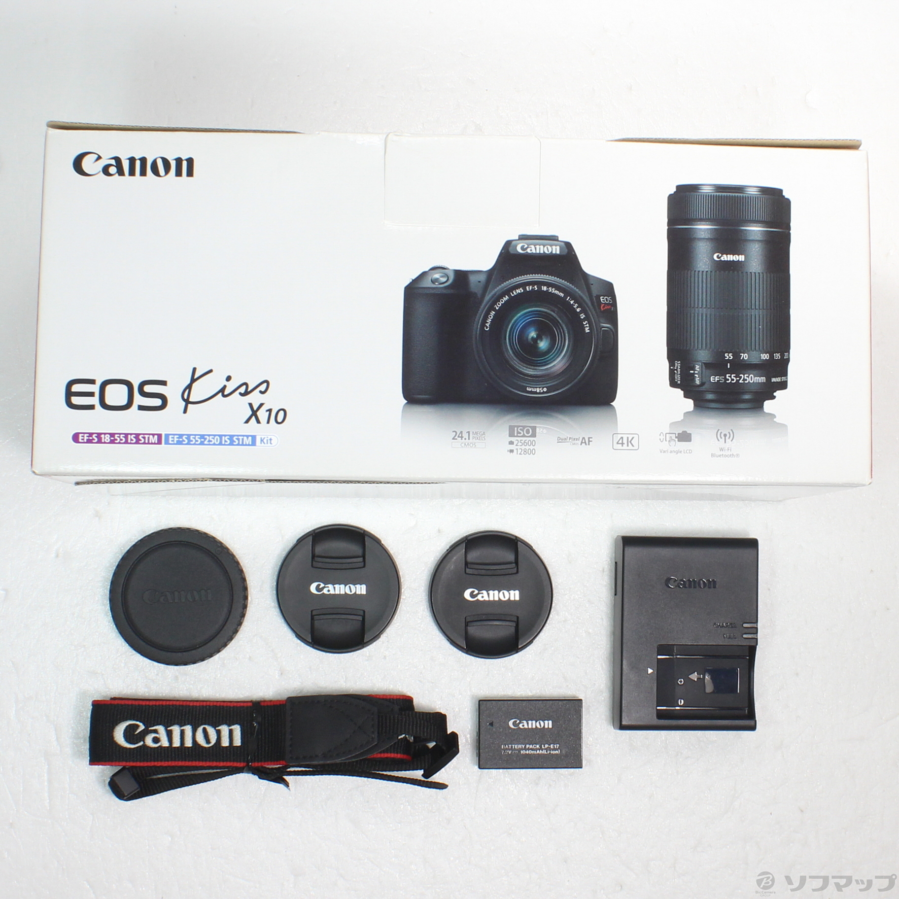 Canon EOS KISS X10  ダブルズームキット 箱あり