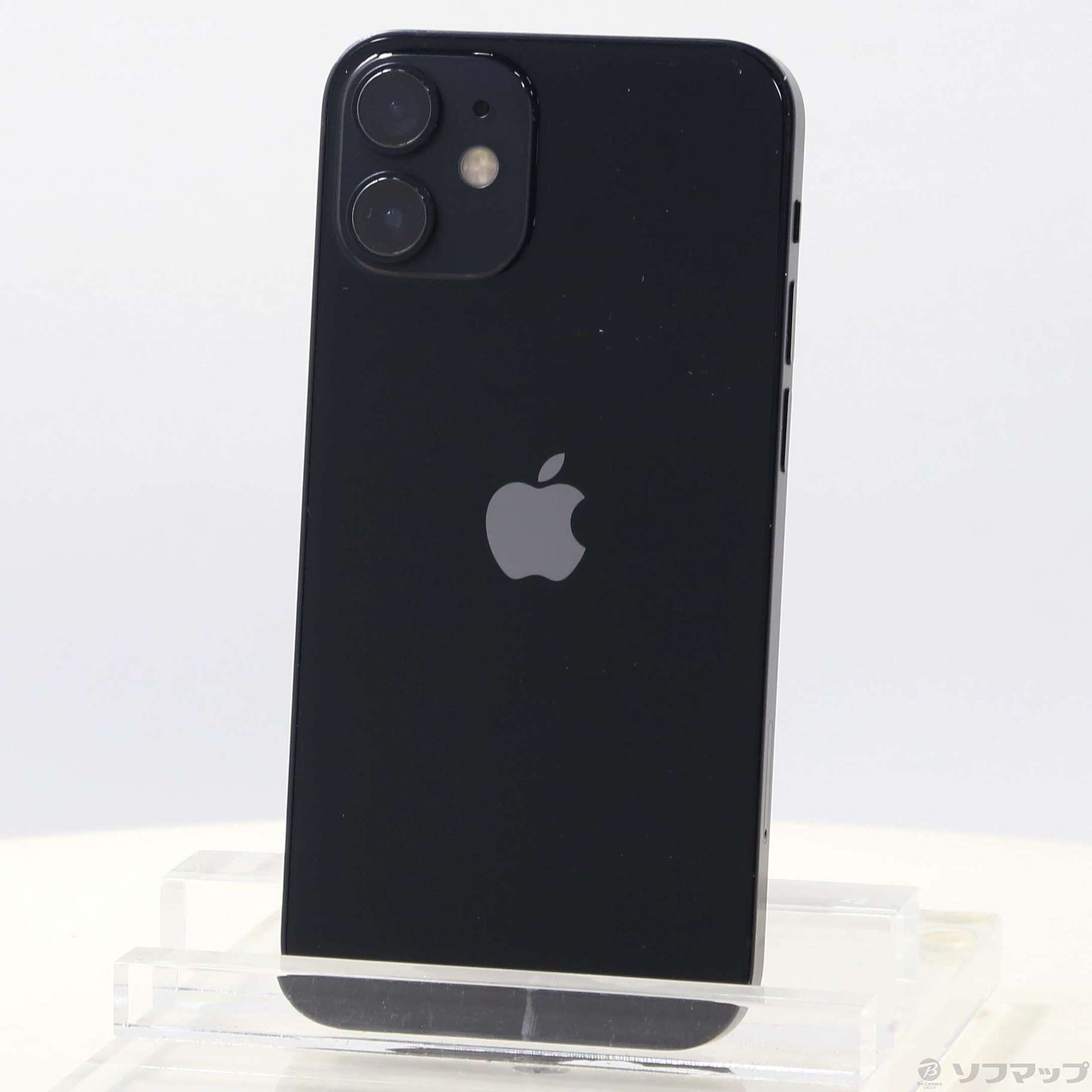 中古】iPhone12 mini 128GB ブラック MGDJ3J／A SIMフリー