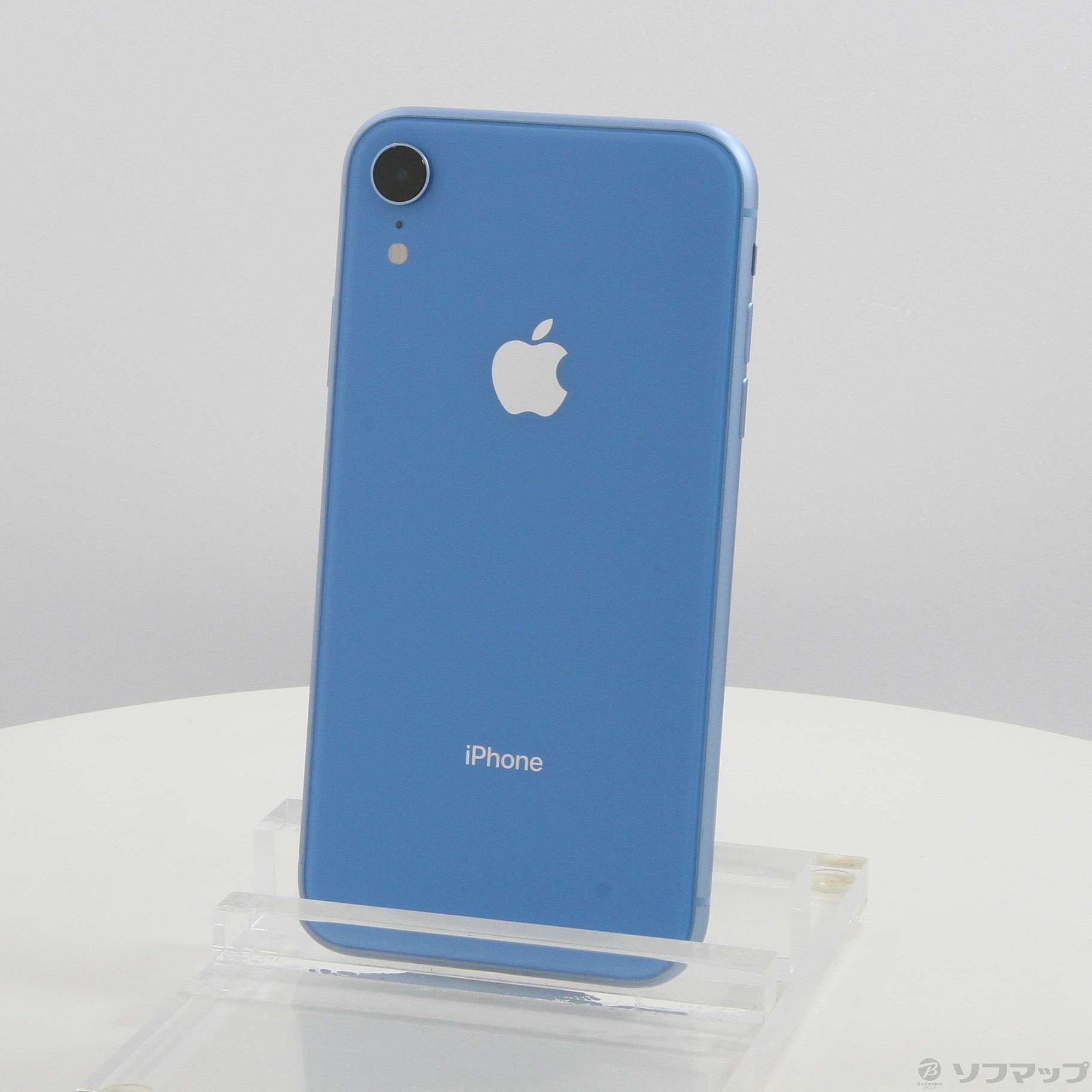 中古】iPhoneXR 64GB ブルー MT0E2J／A SIMフリー [2133048649004