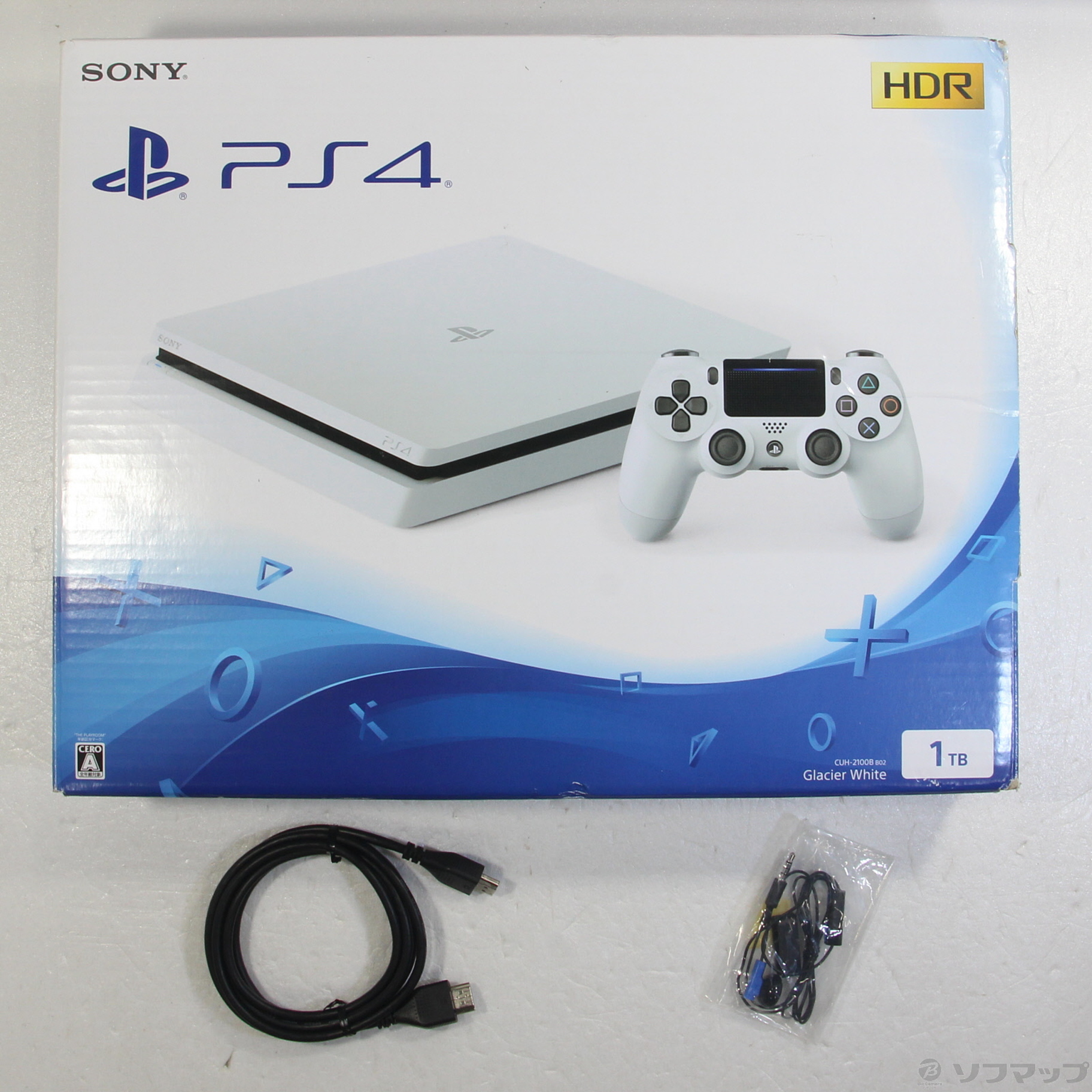 PlayStation®4 グレイシャー・ホワイト 1TB CUH-2100