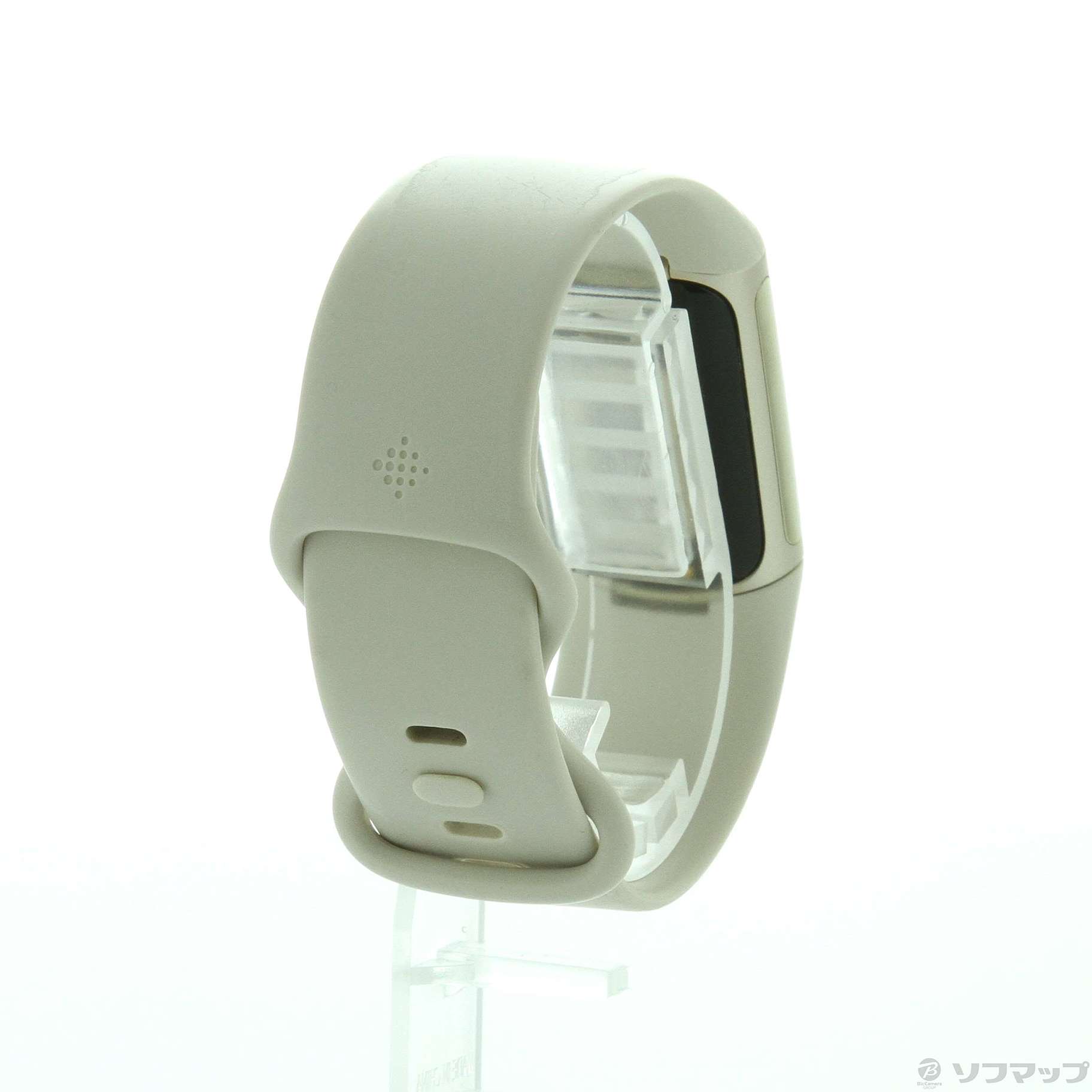 中古】Fitbit Charge5 FB421GLWT-FRCJK ルナホワイト／ソフトゴールド