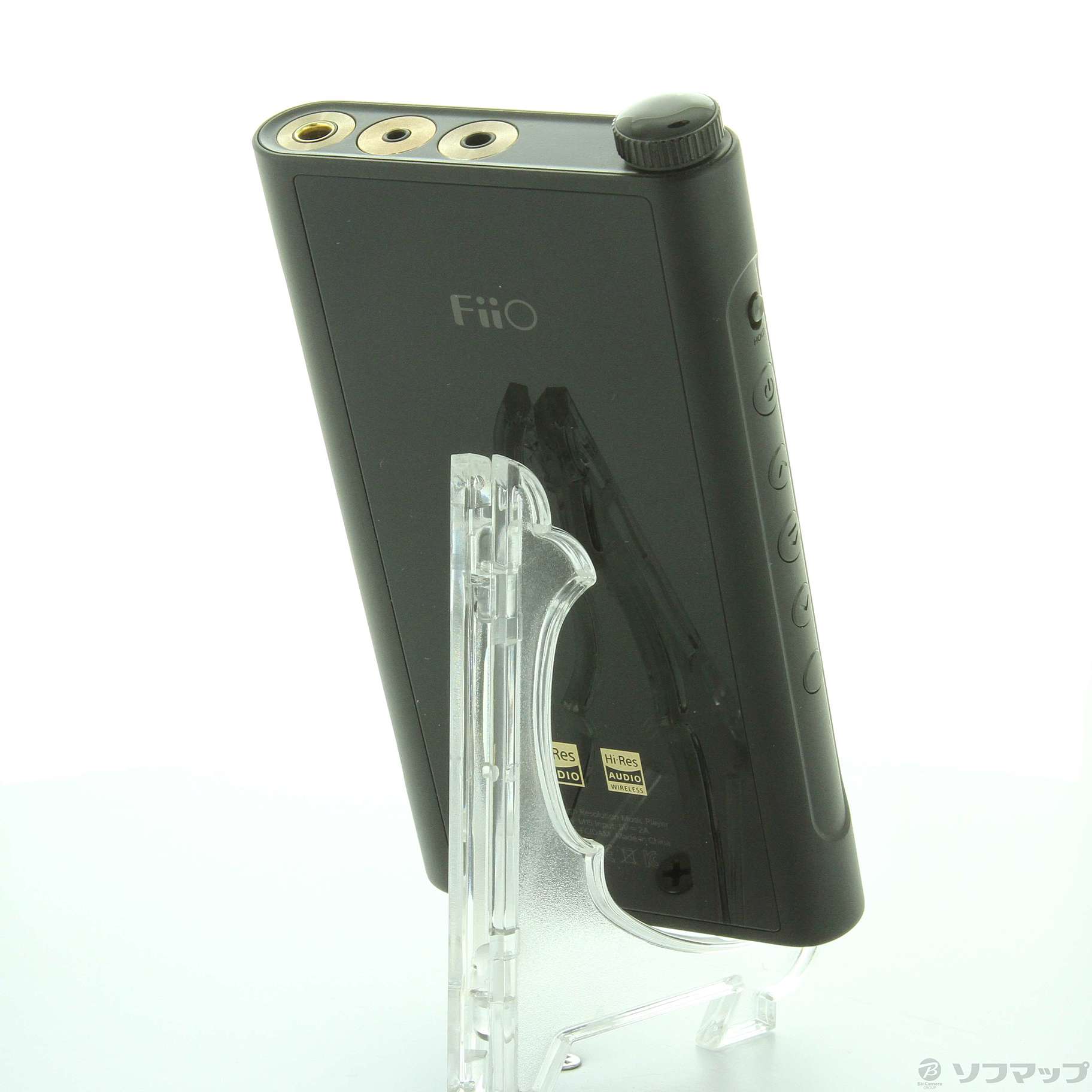 中古】M15 メモリ64GB+microSD ブラック FIO-M15-B [2133048659119