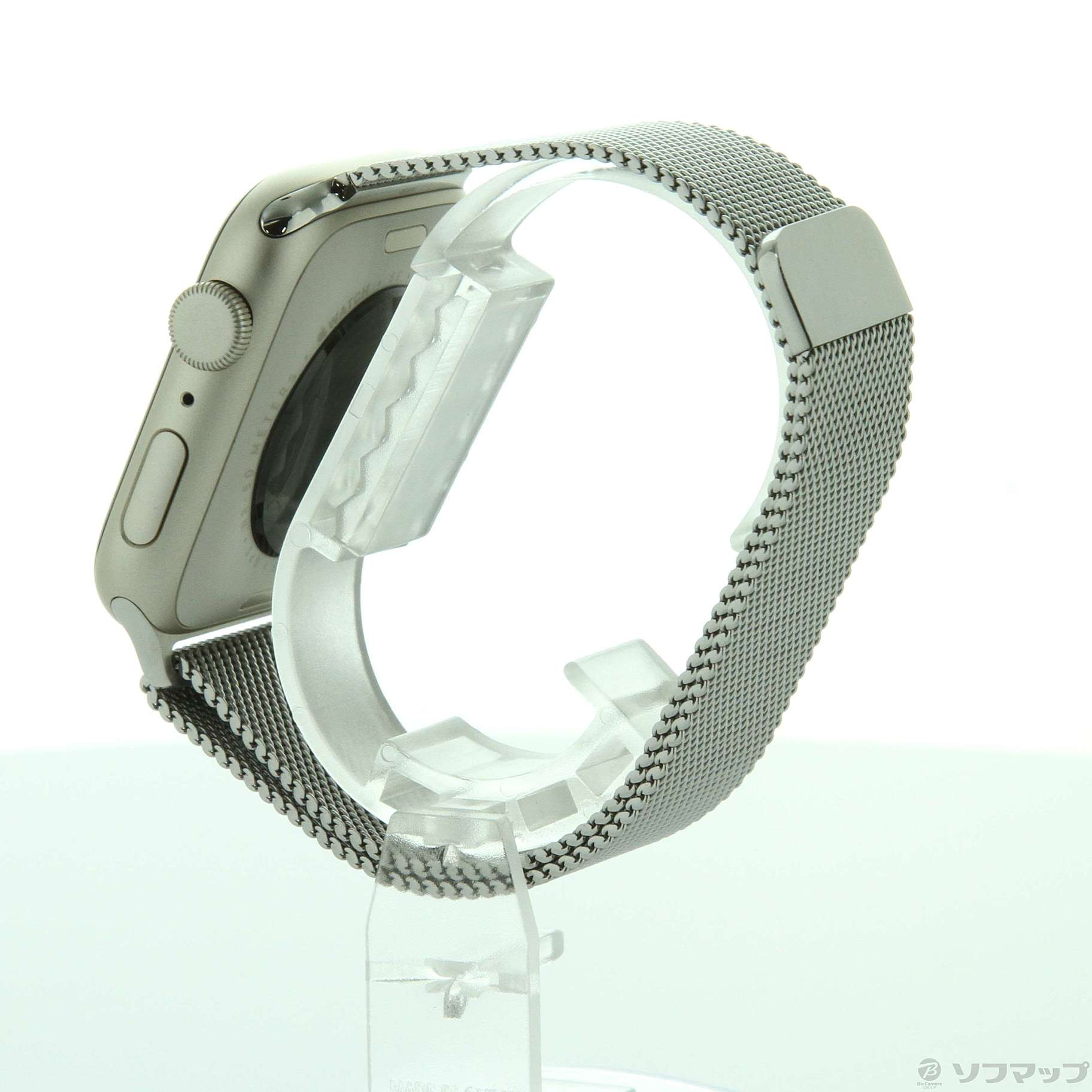 Apple Watch SE 第2世代 GPS 44mm スターライトアルミニウムケース ステンレススチールミラネーゼループ