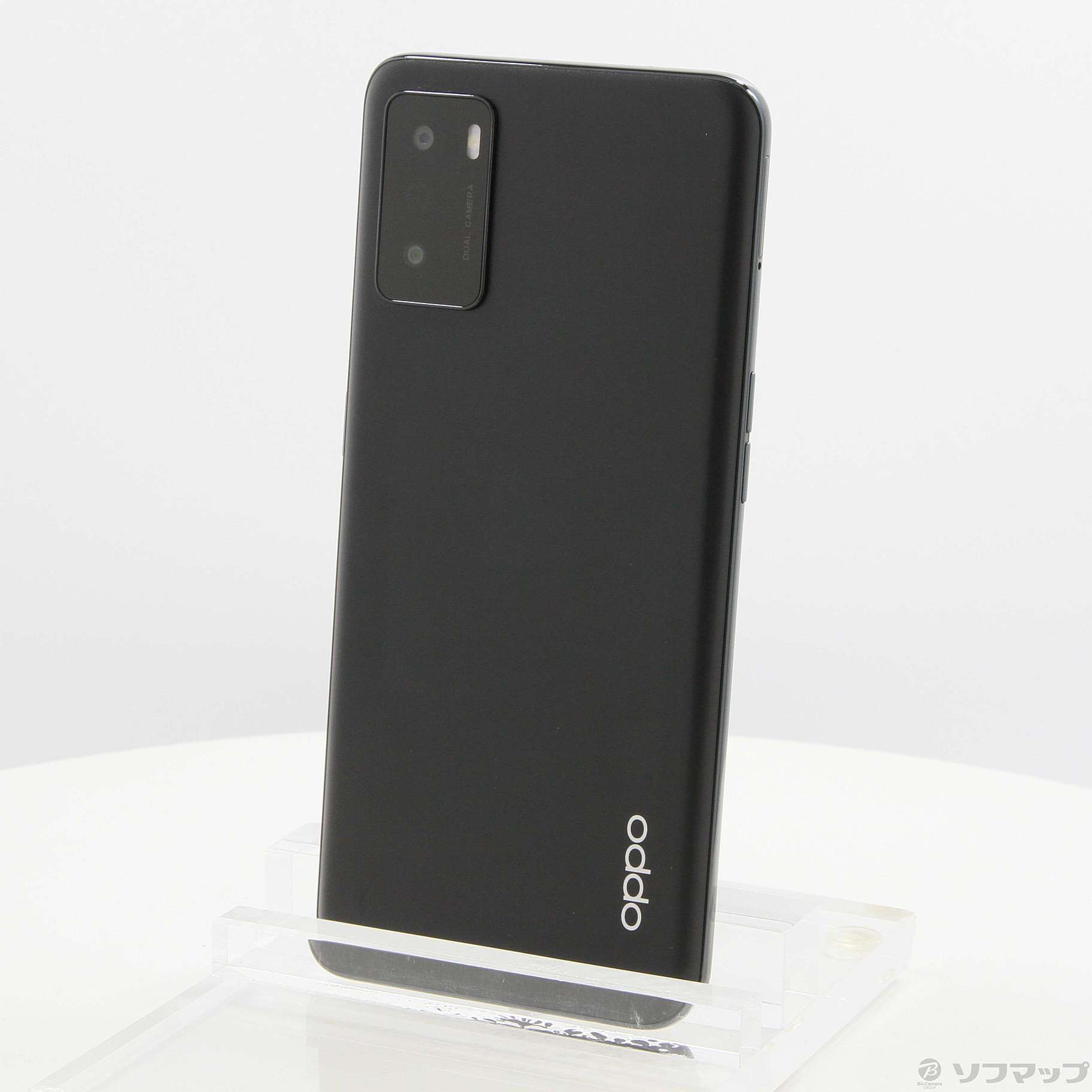 日本割OPPO A55s 5G　ブラック スマートフォン本体