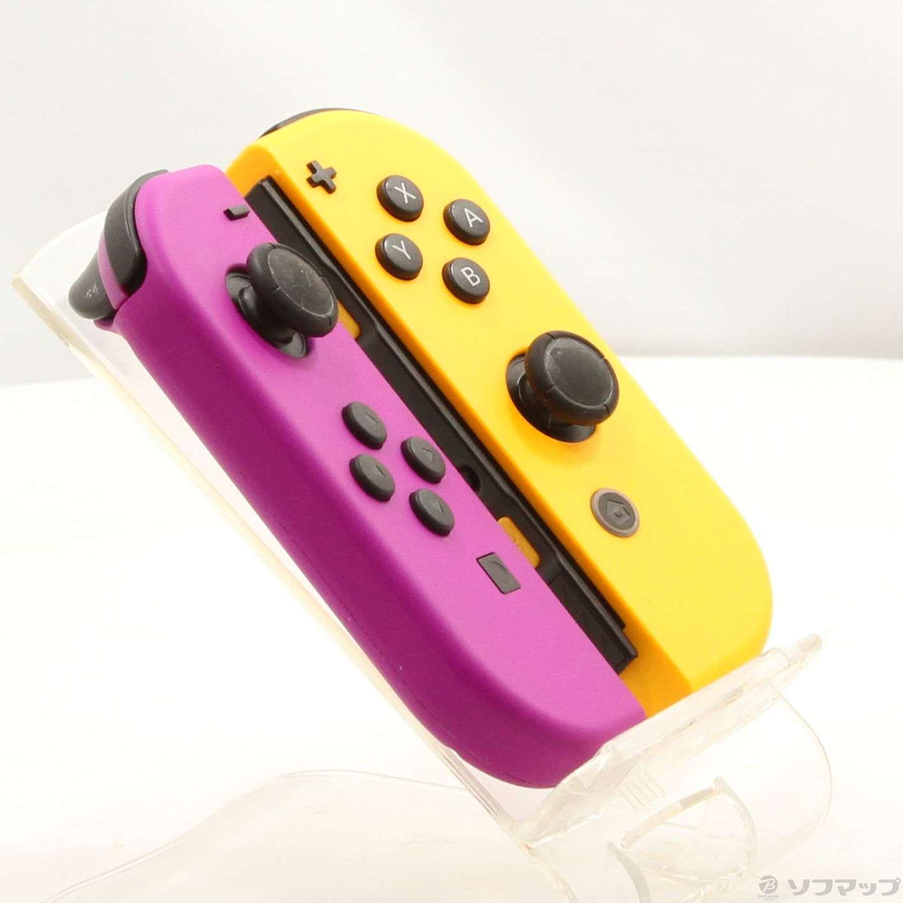 中古】Nintendo Switch Joy-Con (L) ネオンパープル ／ (R) ネオン