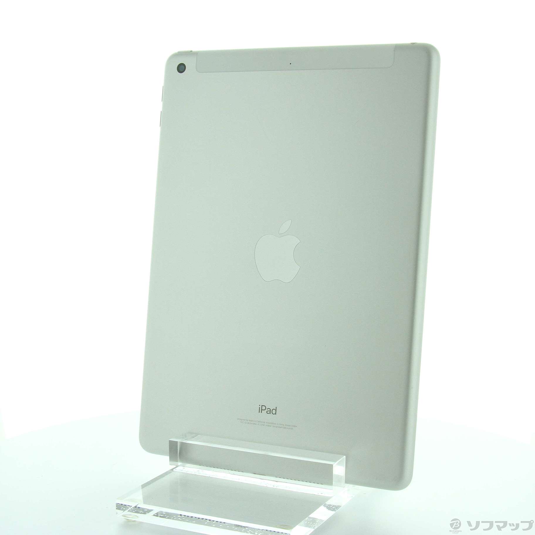 (中古)Apple iPad 第6世代 32GB シルバー MR6P2J/A auロック解除SIMフリー(348-ud)