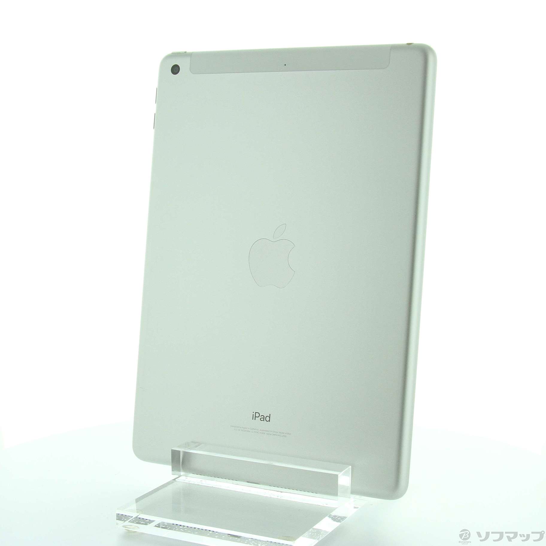 中古品〕 iPad 第6世代 32GB シルバー MR6P2J／A auロック解除SIM