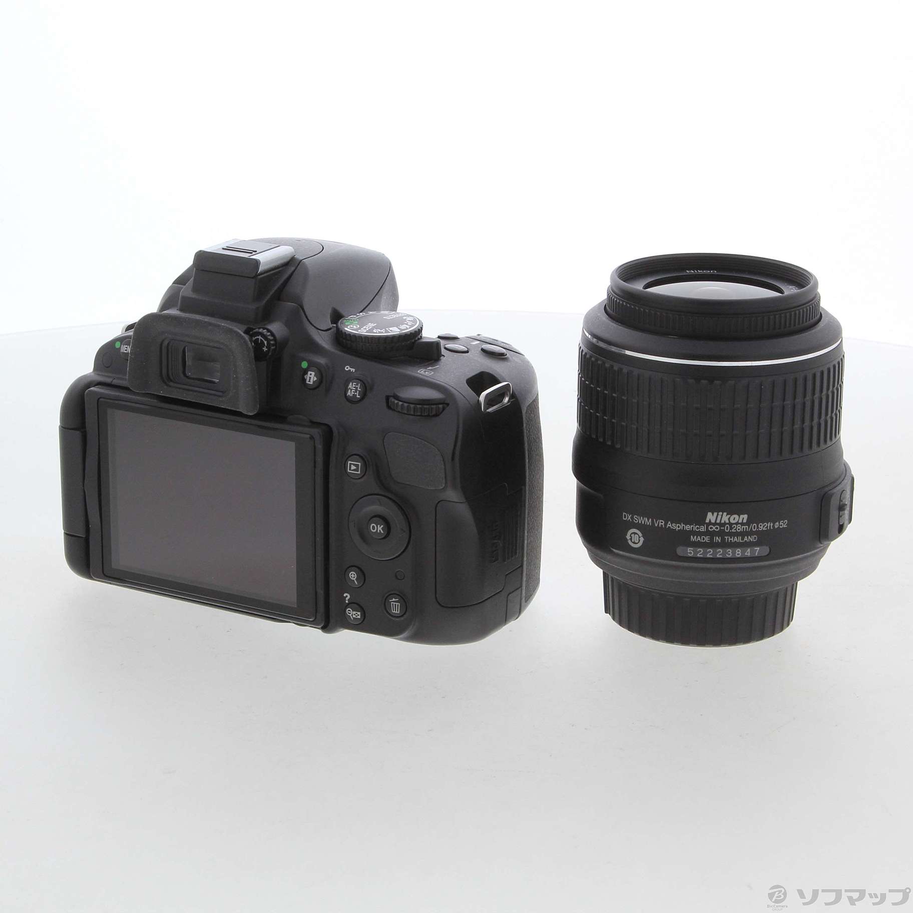 中古】Nikon D5100 18-55 VR レンズキット (1620万画素／SDXC) [2133048697630]  リコレ！|ビックカメラグループ ソフマップの中古通販サイト