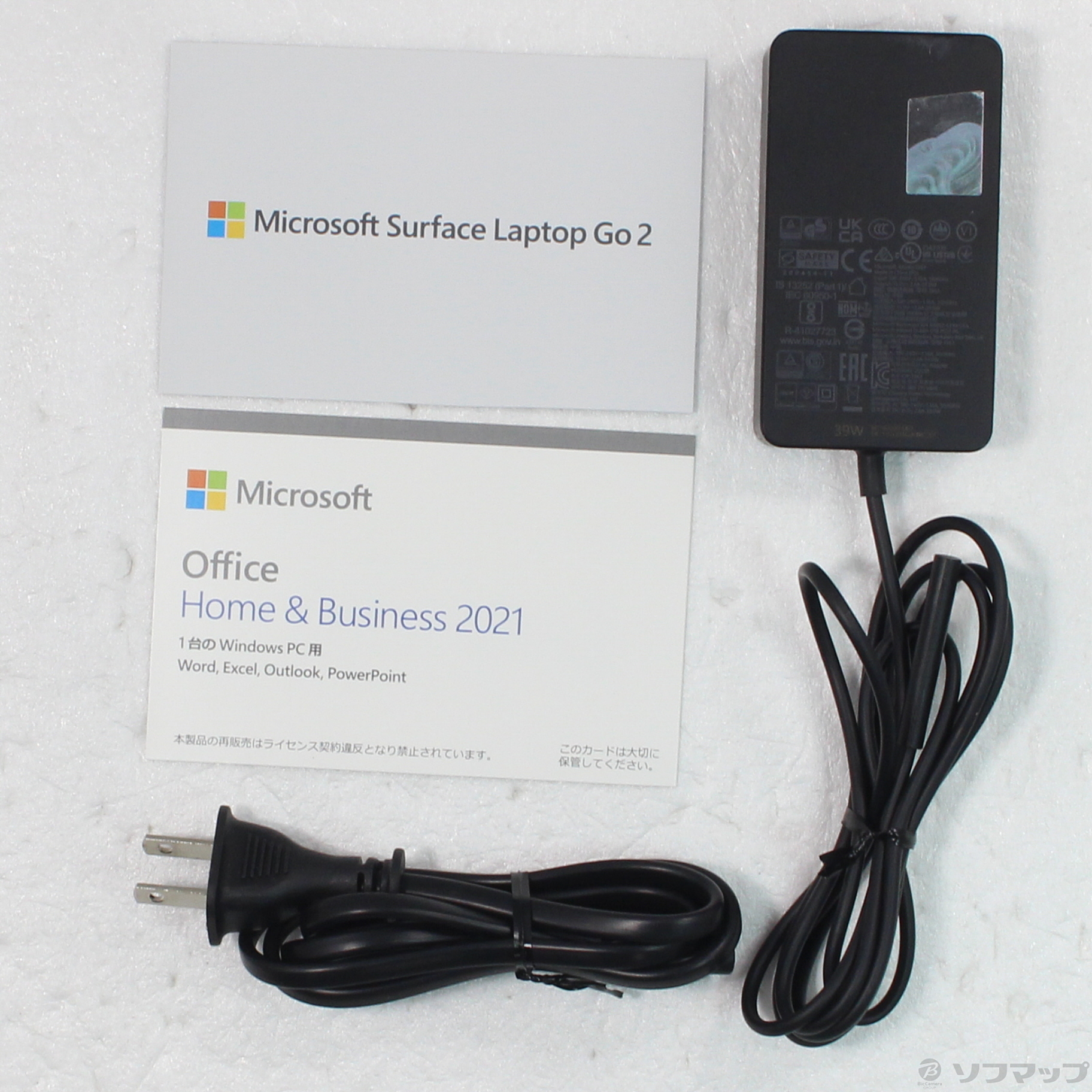 中古】Surface Laptop Go 2 〔Core i5／8GB／SSD128GB〕 8QC-00043