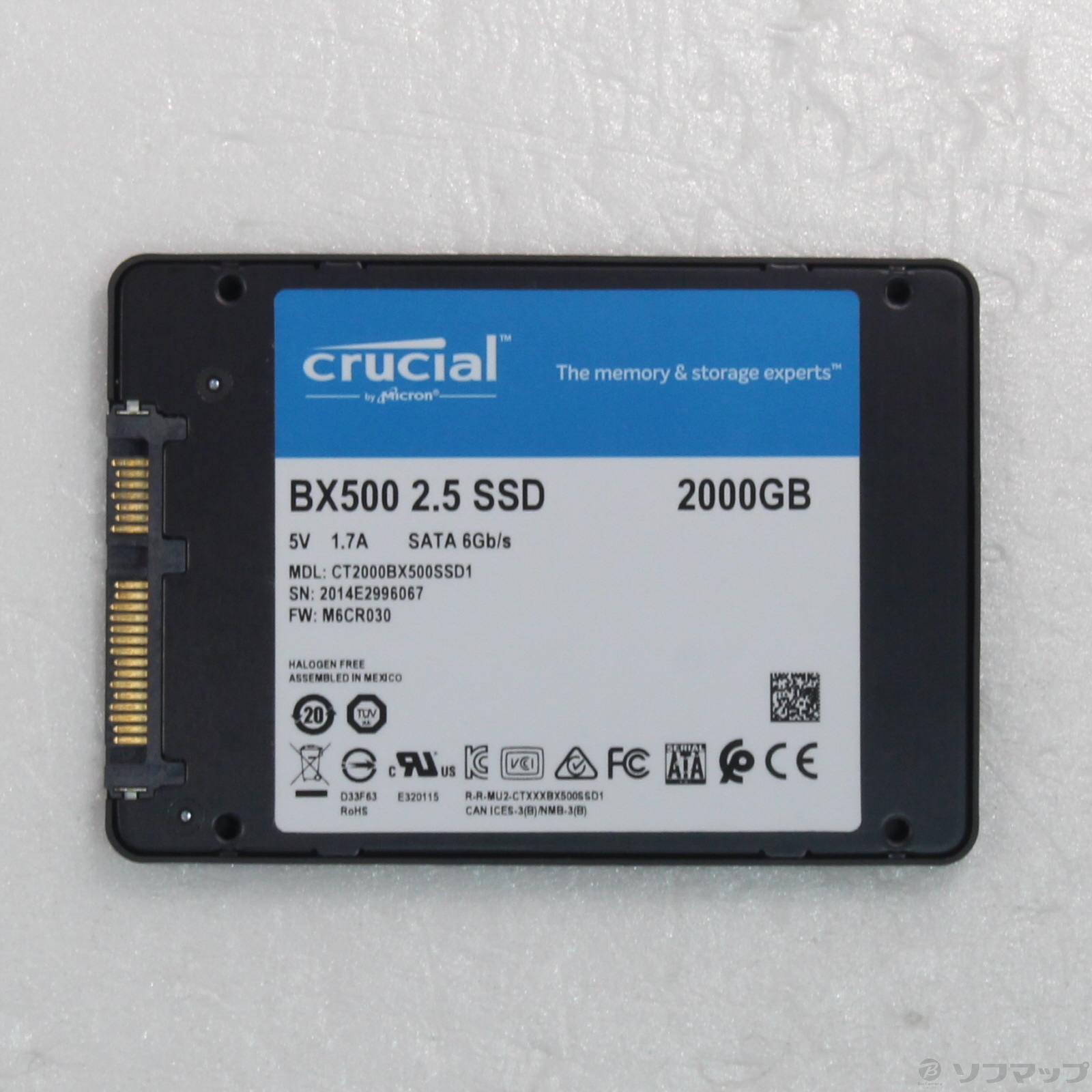 中古品〕 CT2000BX500SSD1JP｜の通販はソフマップ[sofmap]