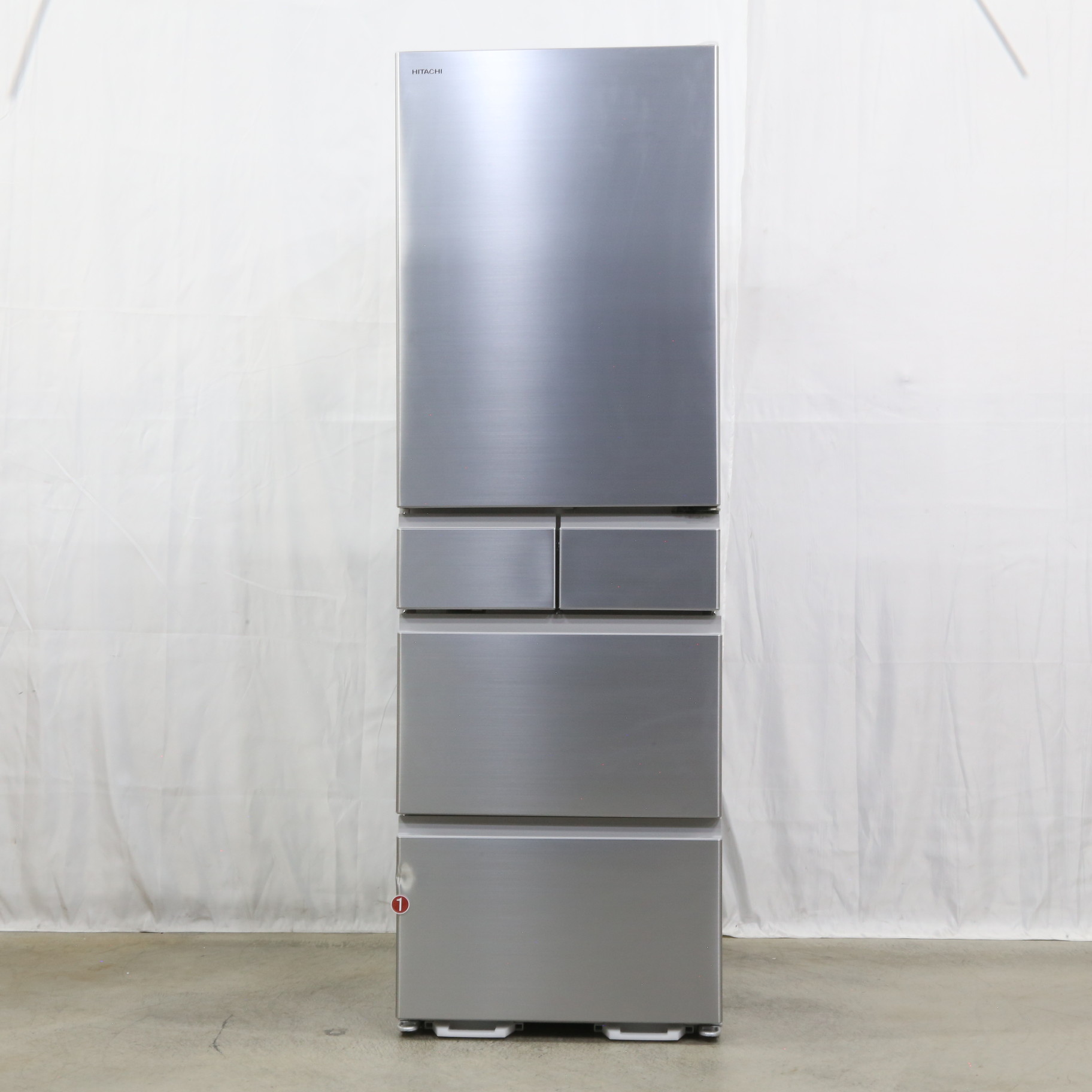 日立 冷凍冷蔵庫 シルバー R-HS47SL-S - キッチン家電