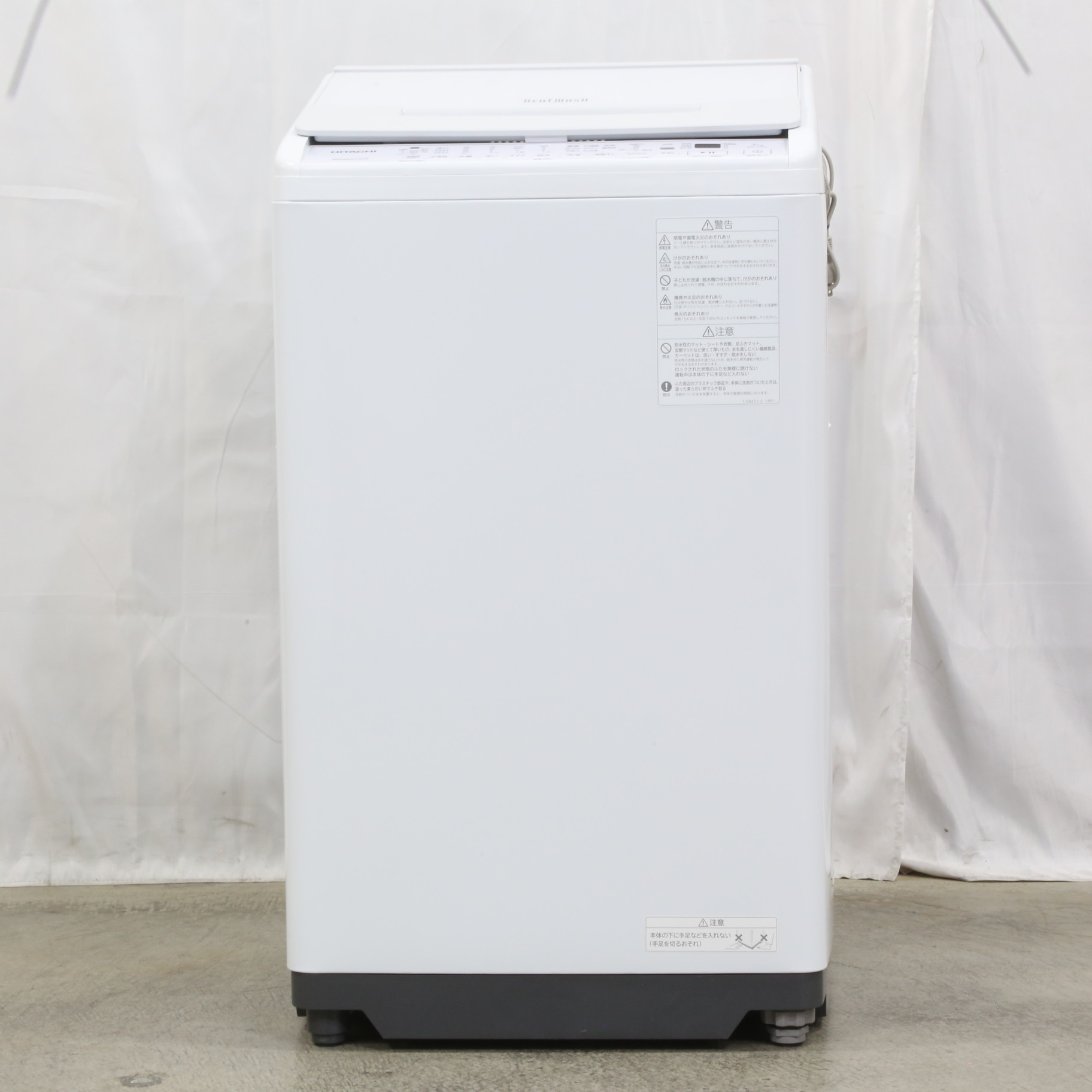 中古】〔展示品〕 全自動洗濯機 ホワイト BW-V70H-W ［洗濯7.0kg ／上