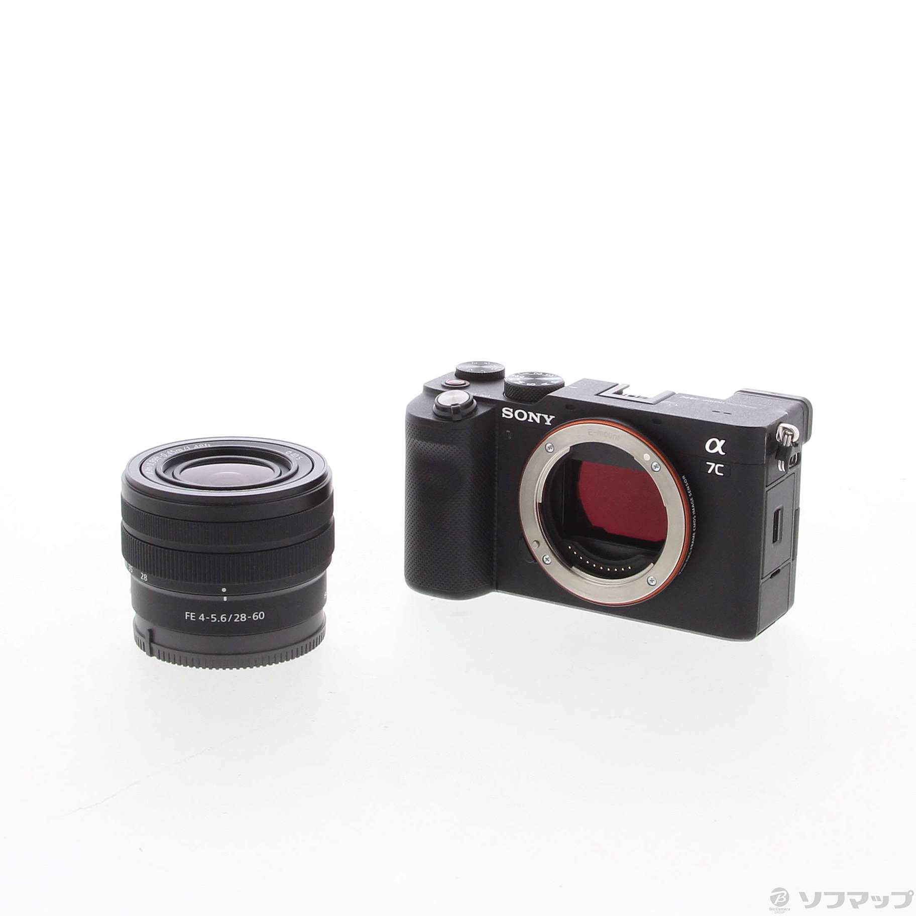 中古】α7C ズームレンズキット ブラック ILCE-7CL B [2133048713132