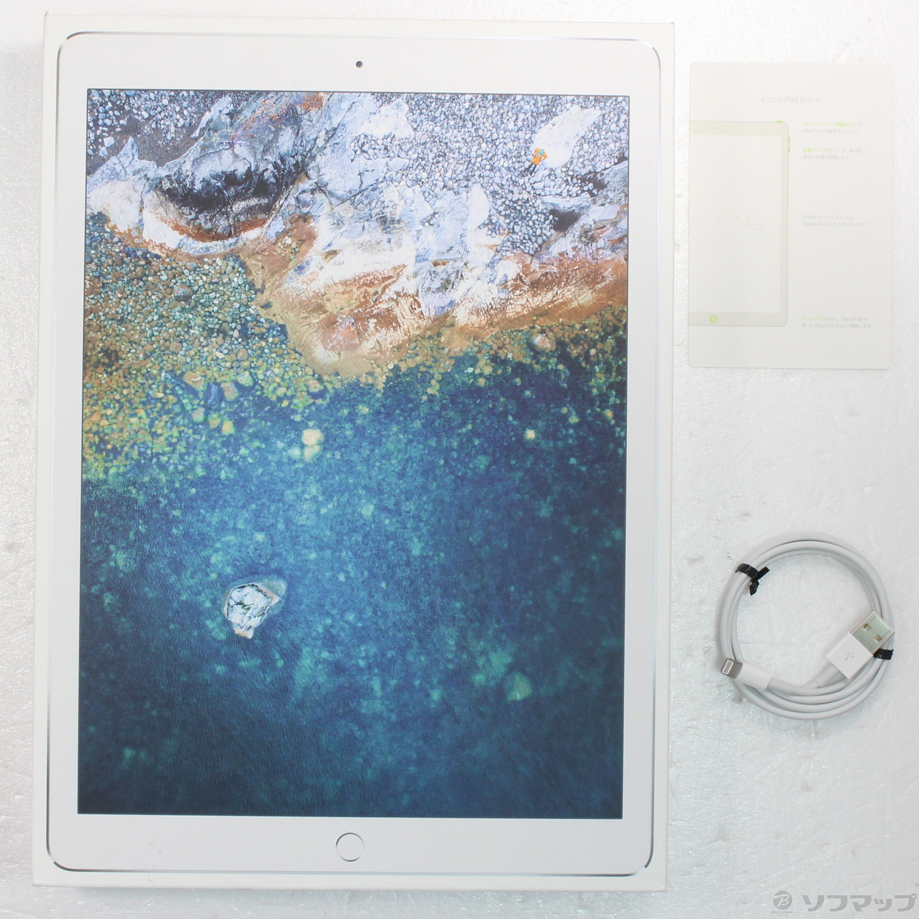 中古】iPad Pro 12.9インチ 第2世代 256GB シルバー MP6H2J／A Wi-Fi