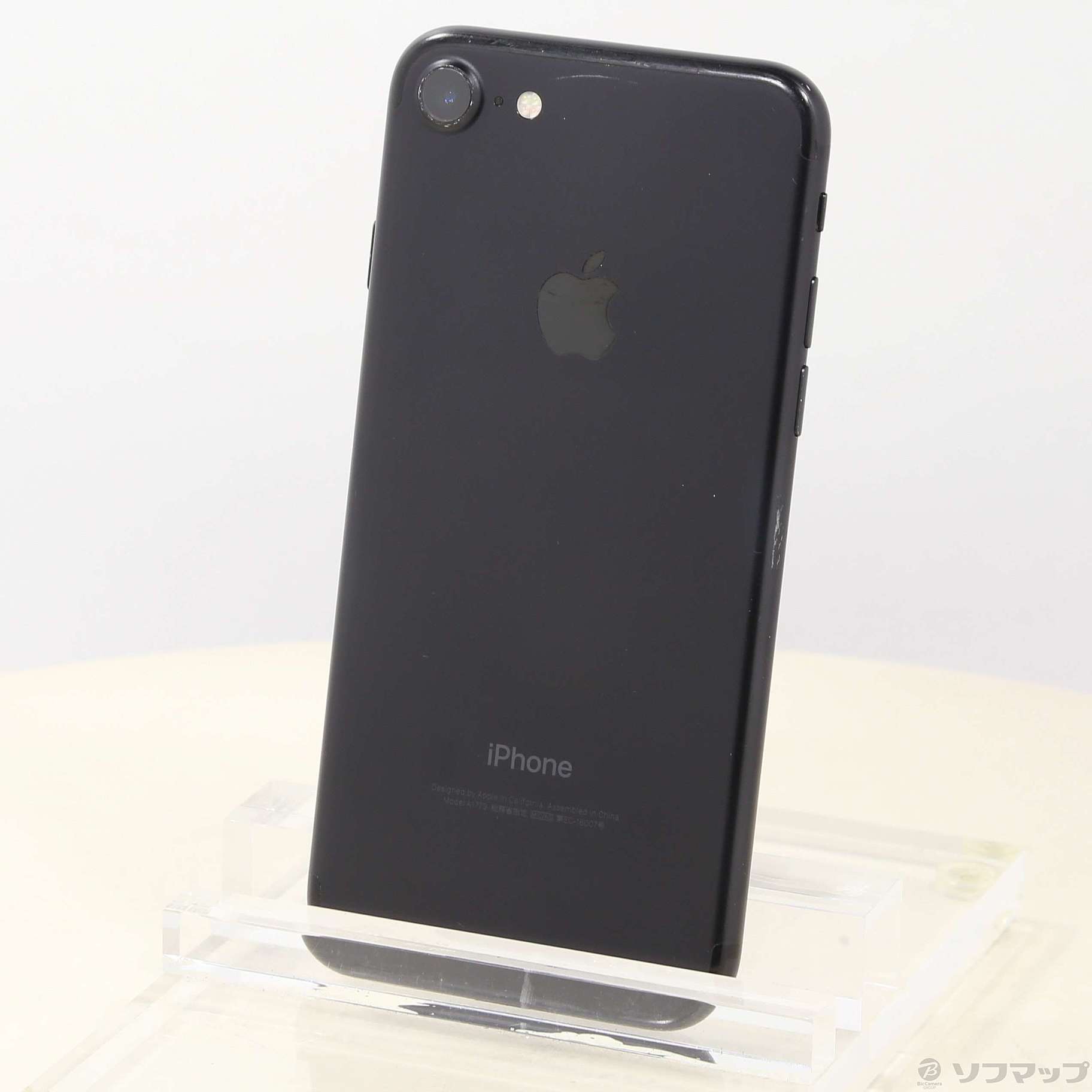 中古】iPhone7 128GB ブラック MNCK2J／A SIMフリー [2133048714672