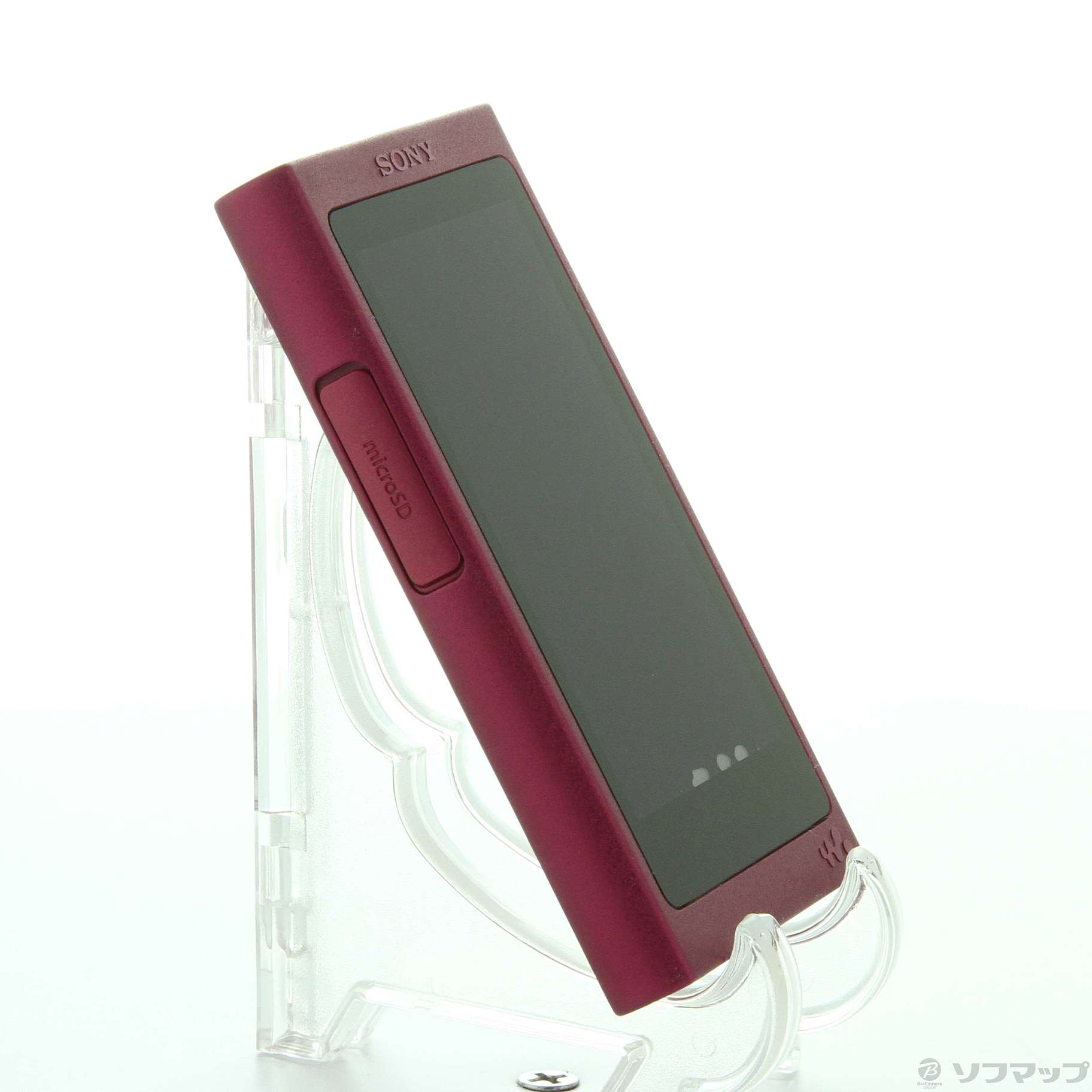 中古】WALKMAN A30シリーズ メモリ16GB+microSD ボルドーピンク NW-A35