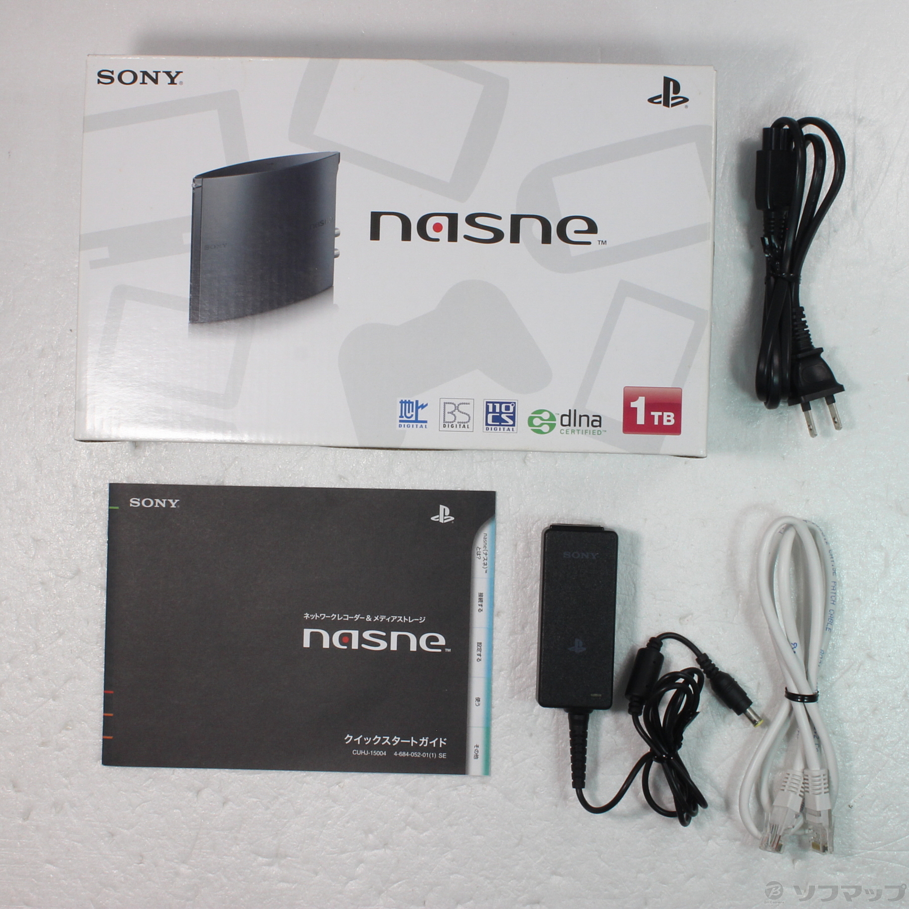 中古】nasne 1TB CUHJ-15004 [2133048722806] - リコレ！|ビックカメラ