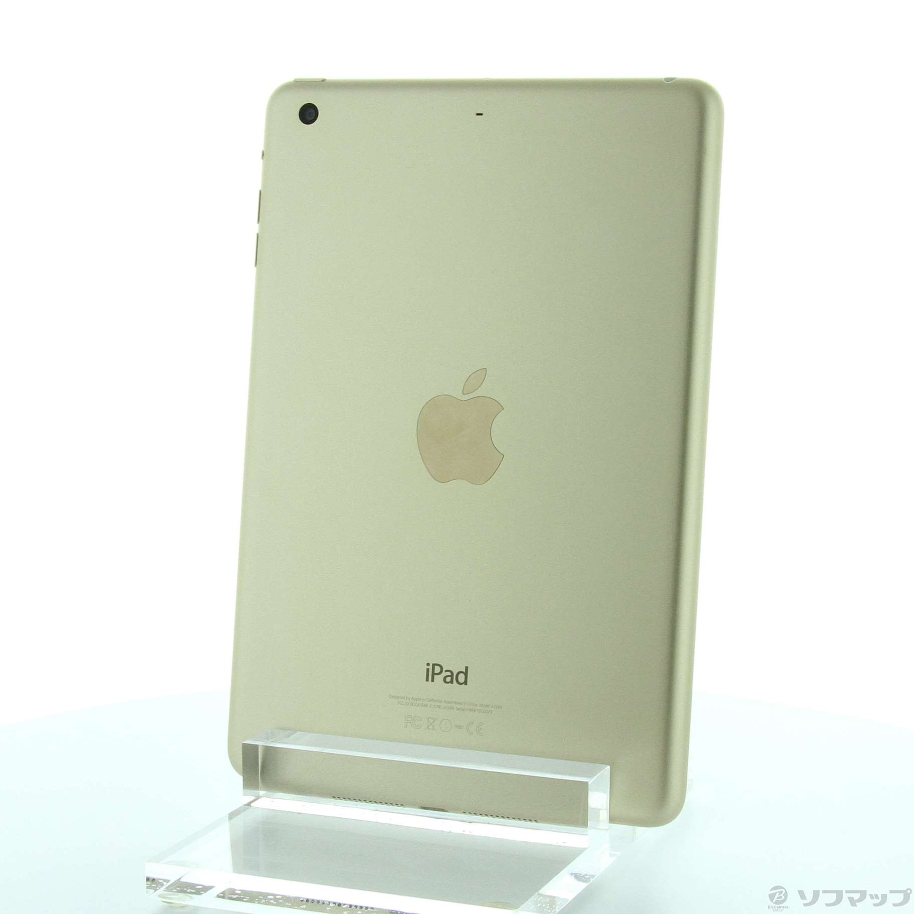 中古】iPad mini 3 128GB ゴールド MGYK2J／A Wi-Fi [2133048723117
