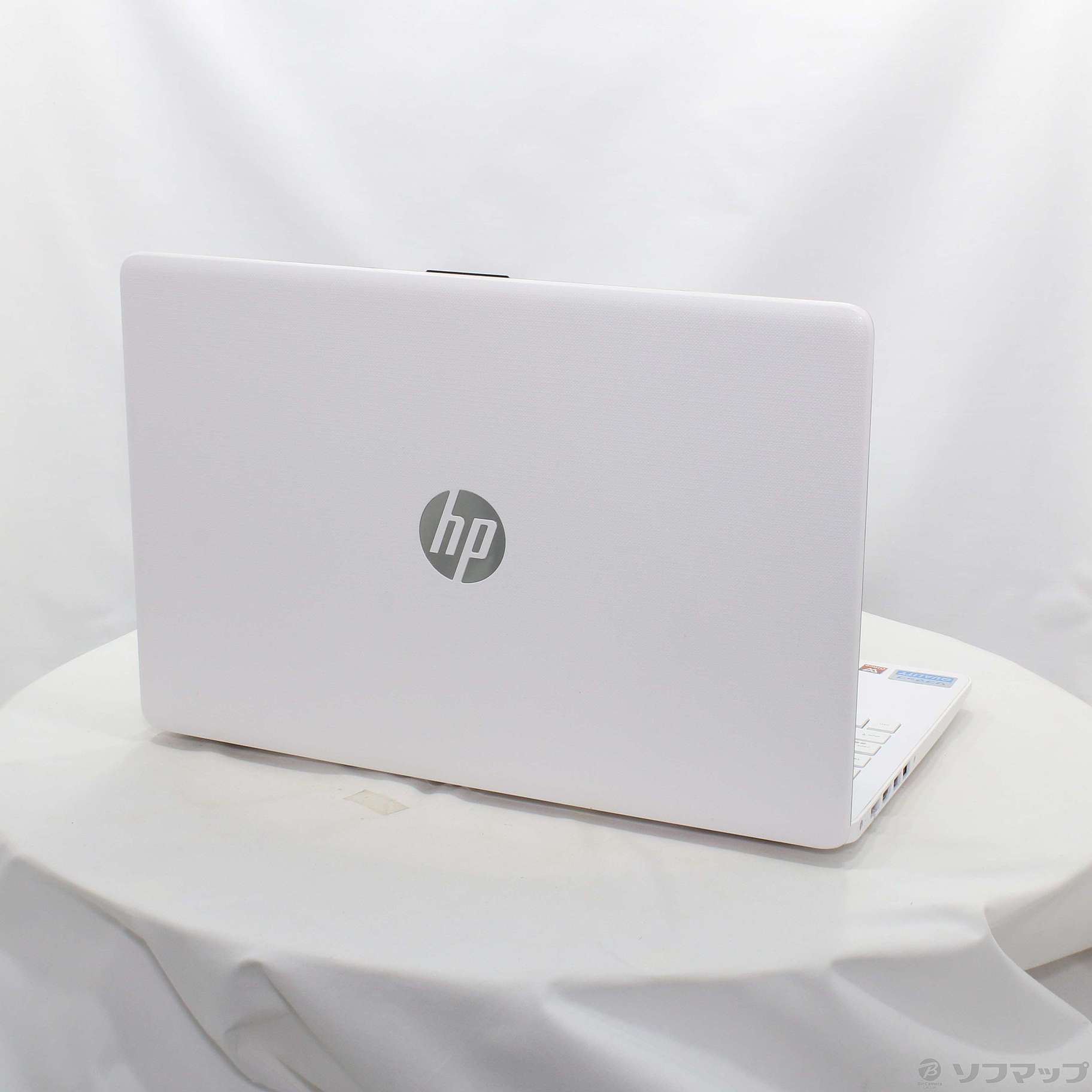 中古】HP 15-db0220AU 6MD99PA-AAAA ピュアホワイト 〔Windows 10