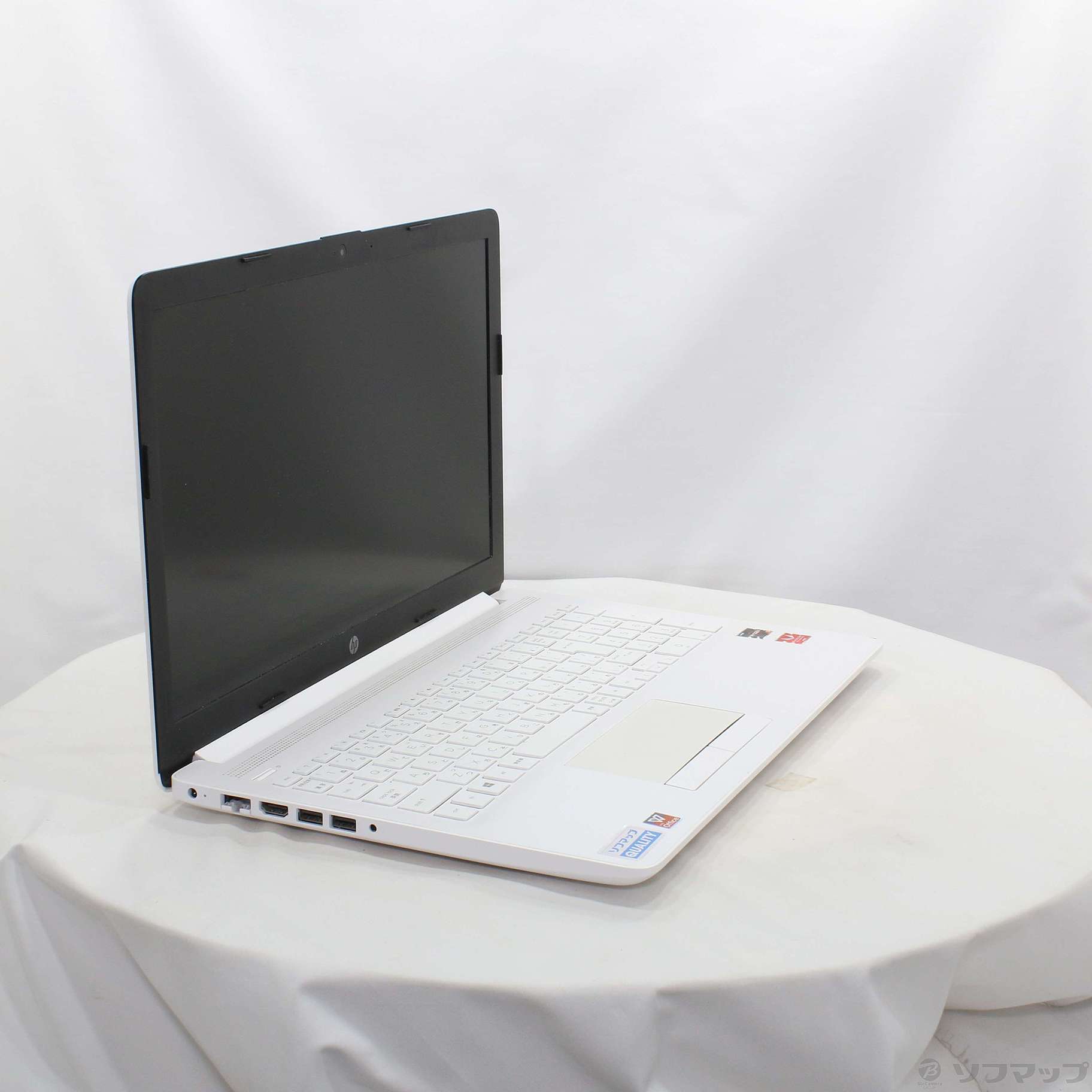 中古】HP 15-db0220AU 6MD99PA-AAAA ピュアホワイト 〔Windows 10〕 [2133048724268] -  リコレ！|ビックカメラグループ ソフマップの中古通販サイト