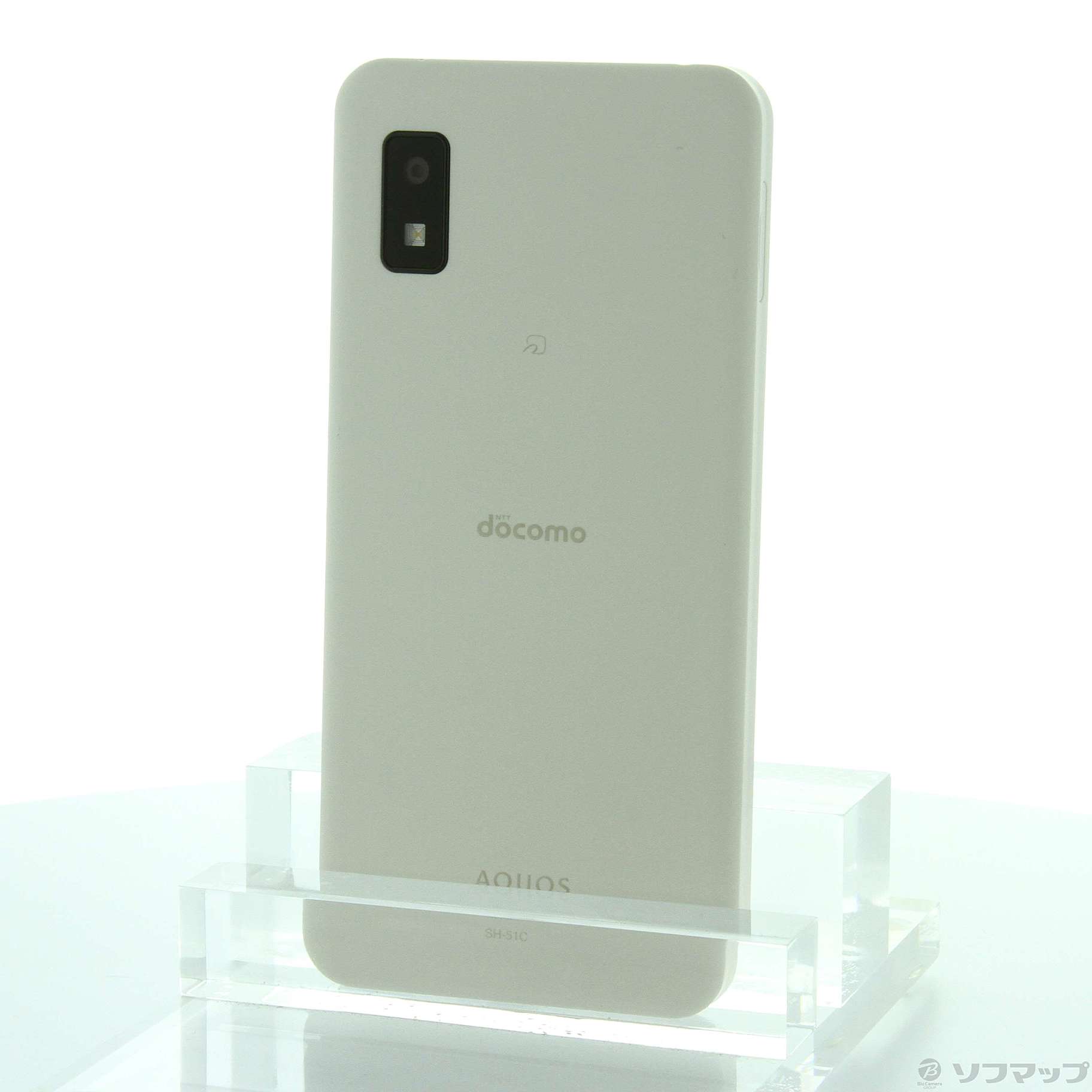 中古】AQUOS wish2 64GB ホワイト SH-51C docomoロック解除SIMフリー