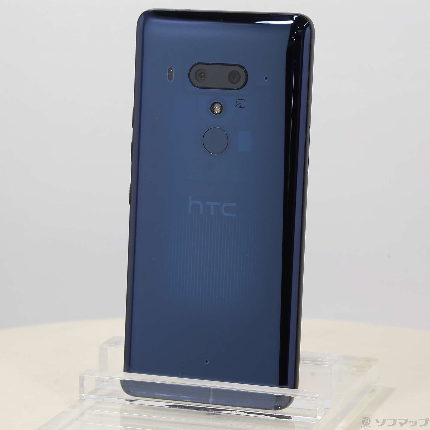 超美品】HTC U12+ トランスルーセント ブルー 青国内版simフリー