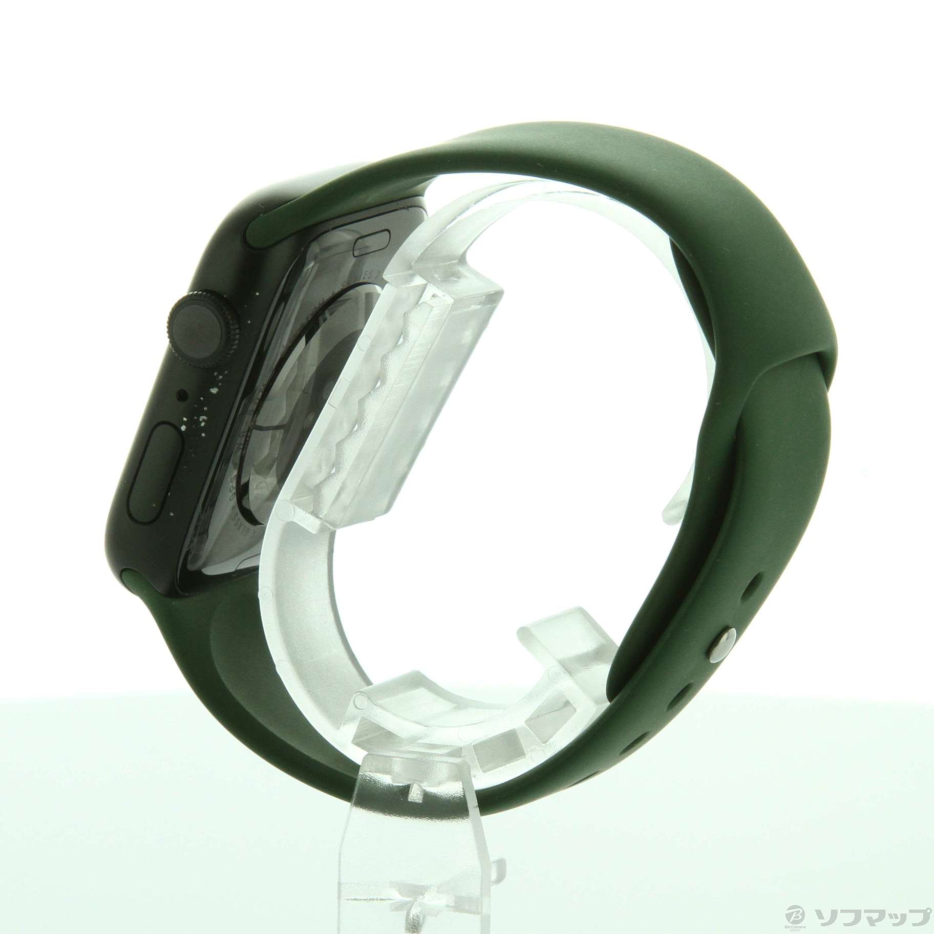 Apple Watch Series 7 GPS 45mm グリーンアルミニウムケース クローバースポーツバンド