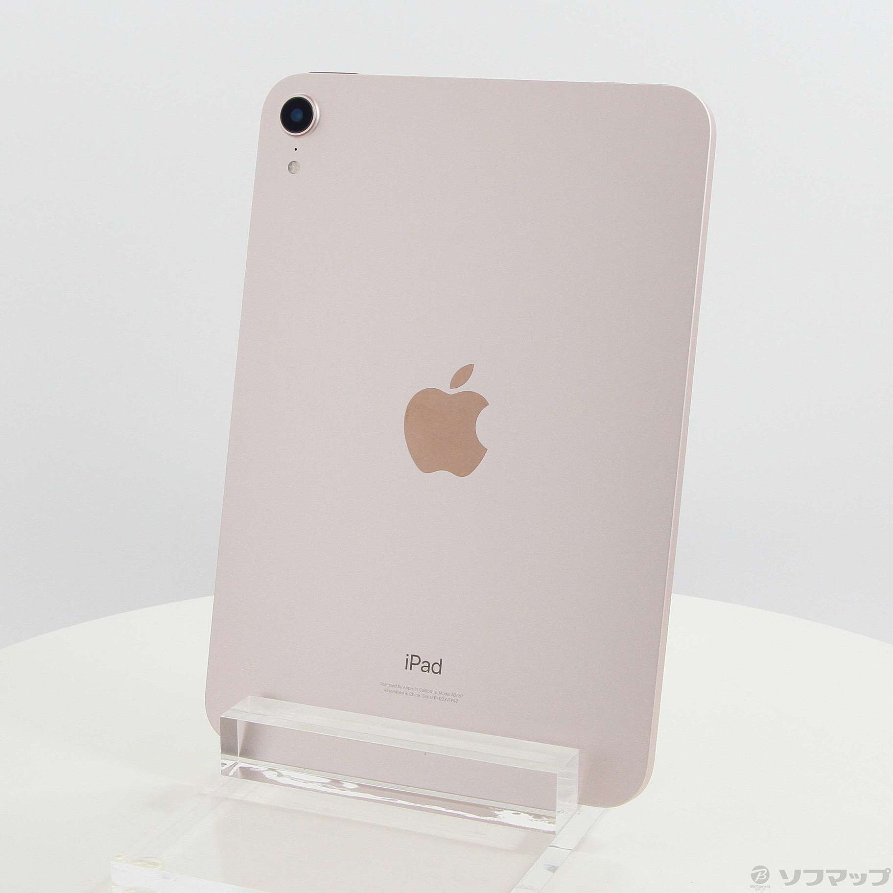 中古】iPad mini 第6世代 64GB ピンク MLWL3J／A Wi-Fi [2133048729072