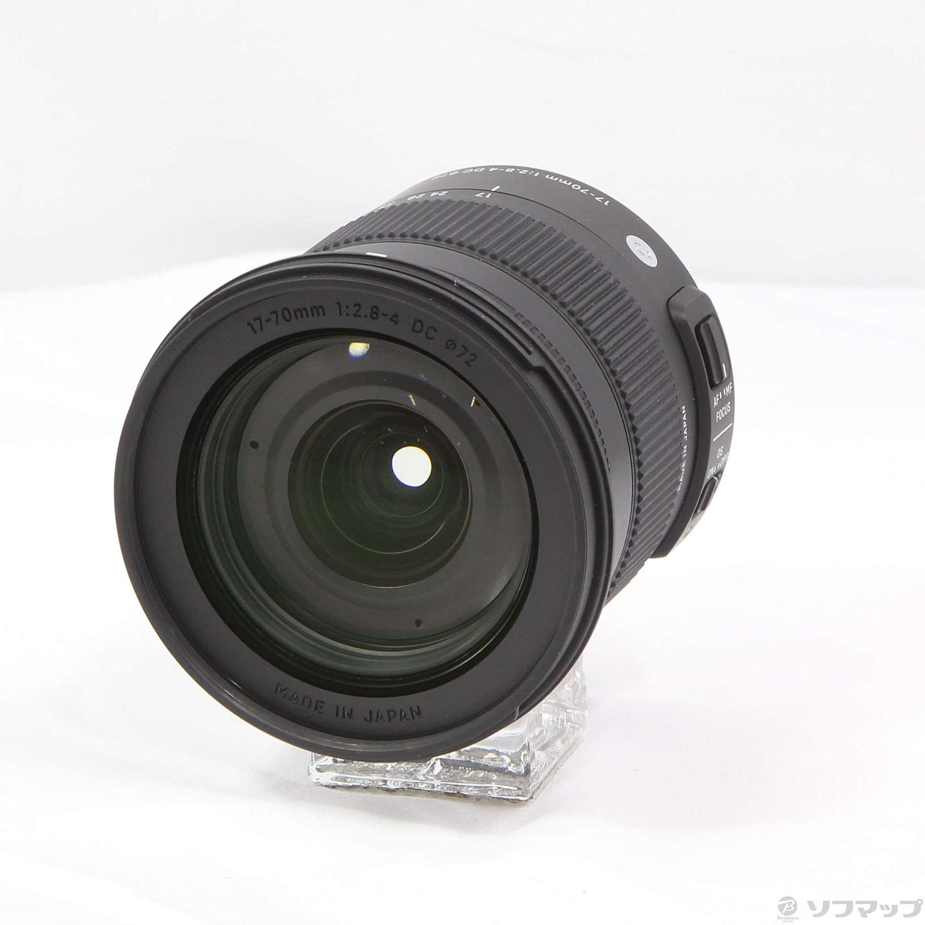 中古】SIGMA C 17-70mm F2.8-4 DC MACRO OS HSM (Canon用)(レンズ