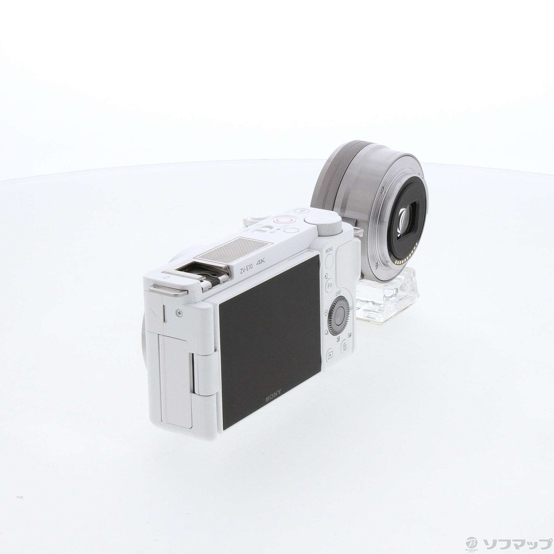 中古】VLOGCAM ZV-E10L パワーズームレンズキット ホワイト