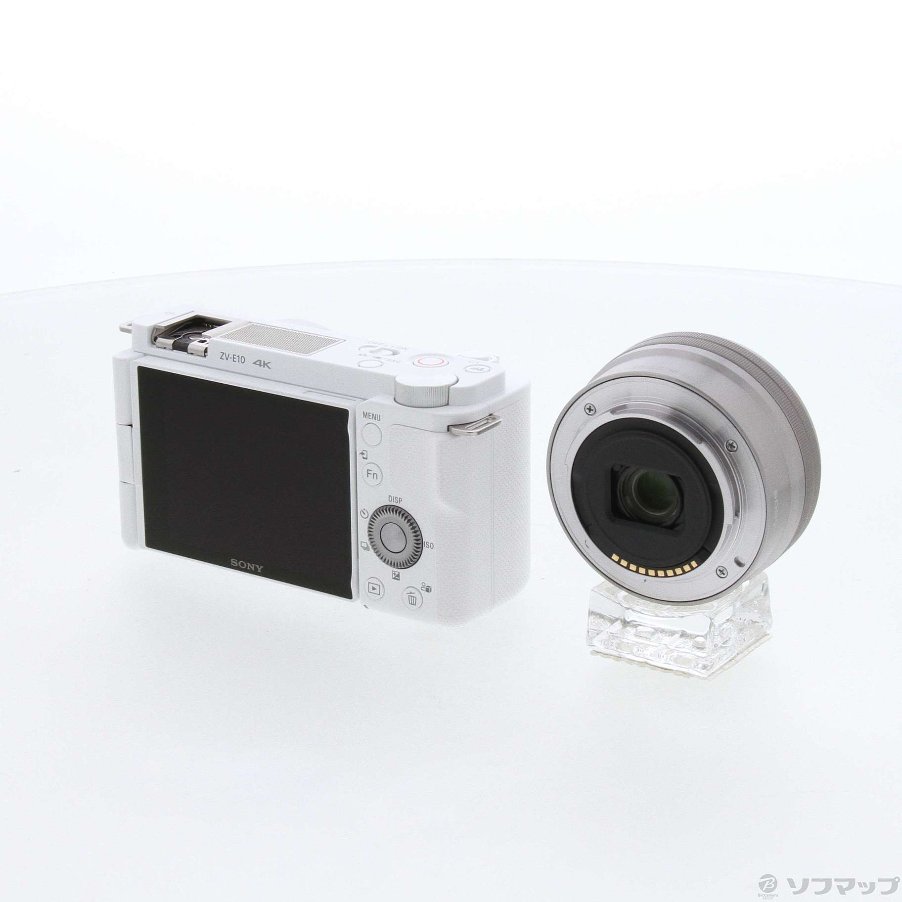 中古】VLOGCAM ZV-E10L パワーズームレンズキット ホワイト