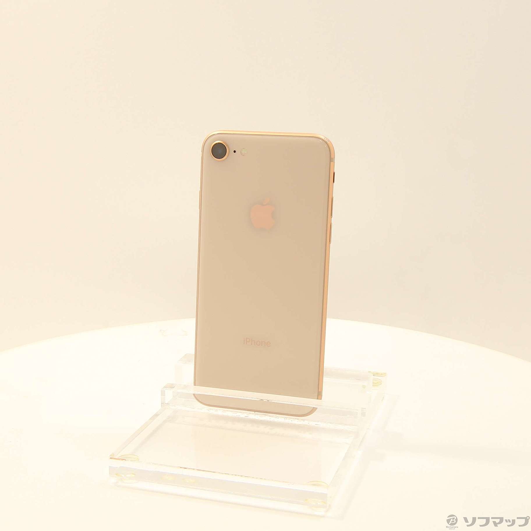 ジャンク iPhone8 64gb ゴールド 画面キズ 【動作品】