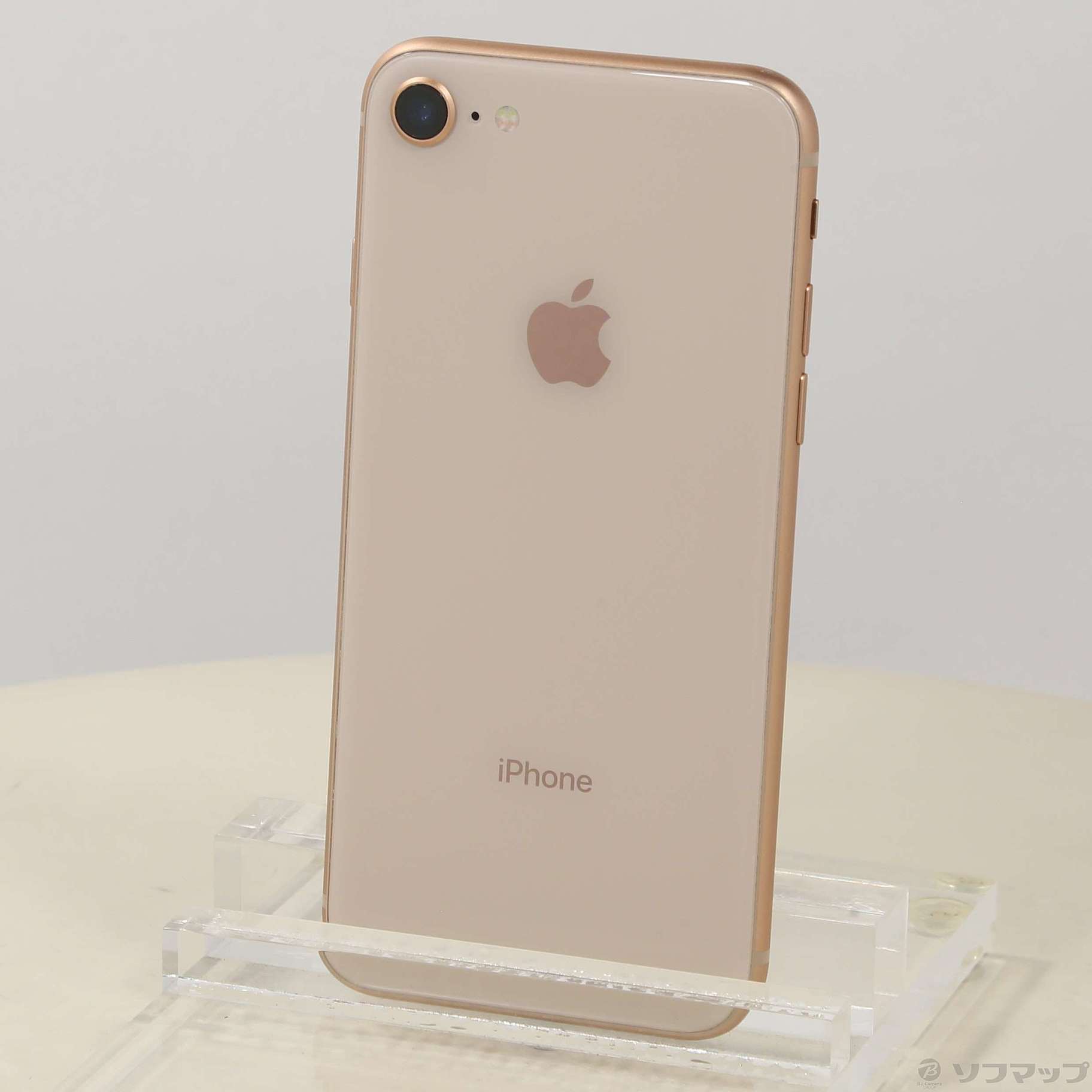 iPhone8-64GBシャンパンゴールドau - iPhoneアクセサリー