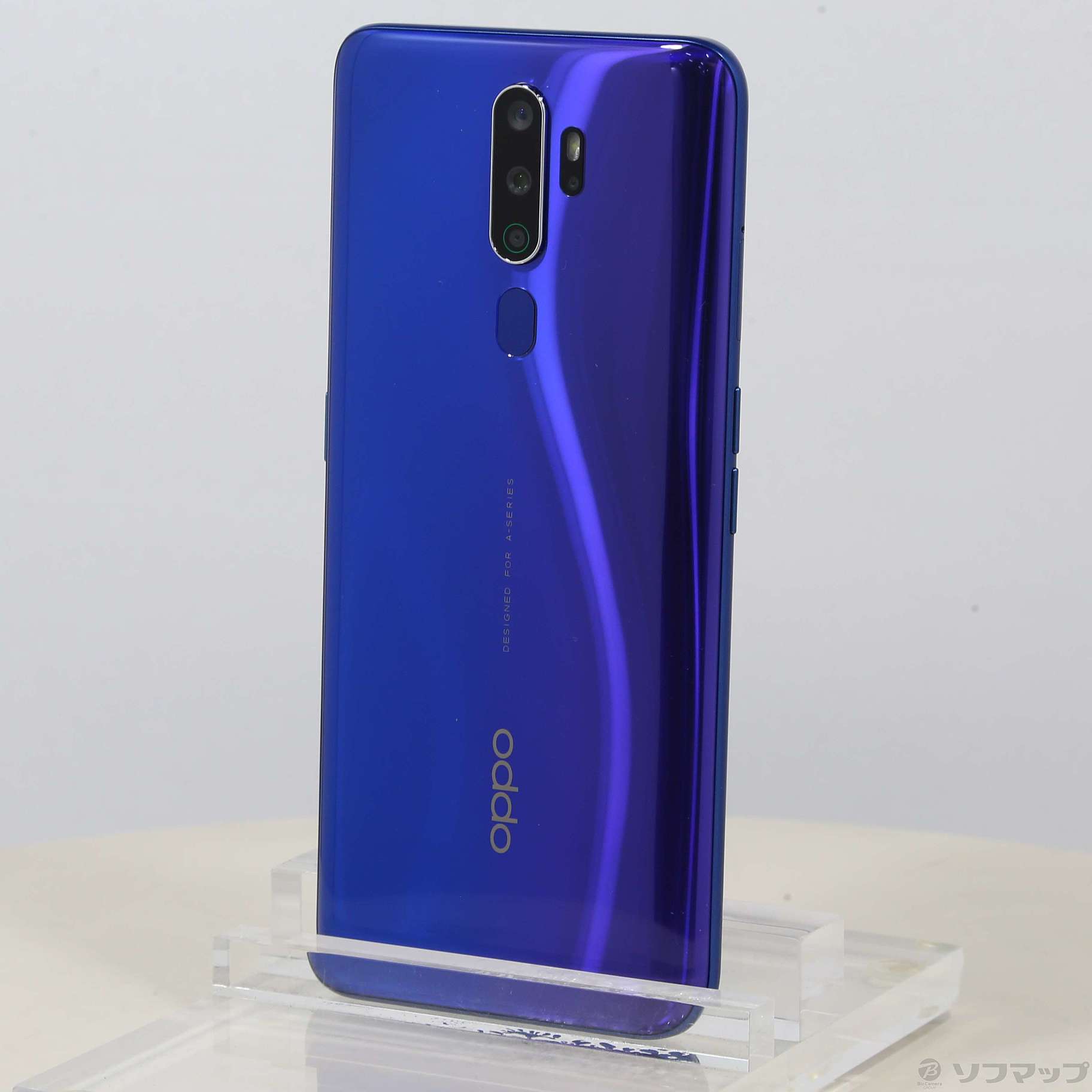 OPPO A5 2020 ブルー 64GB SIMフリースマートフォン/携帯電話