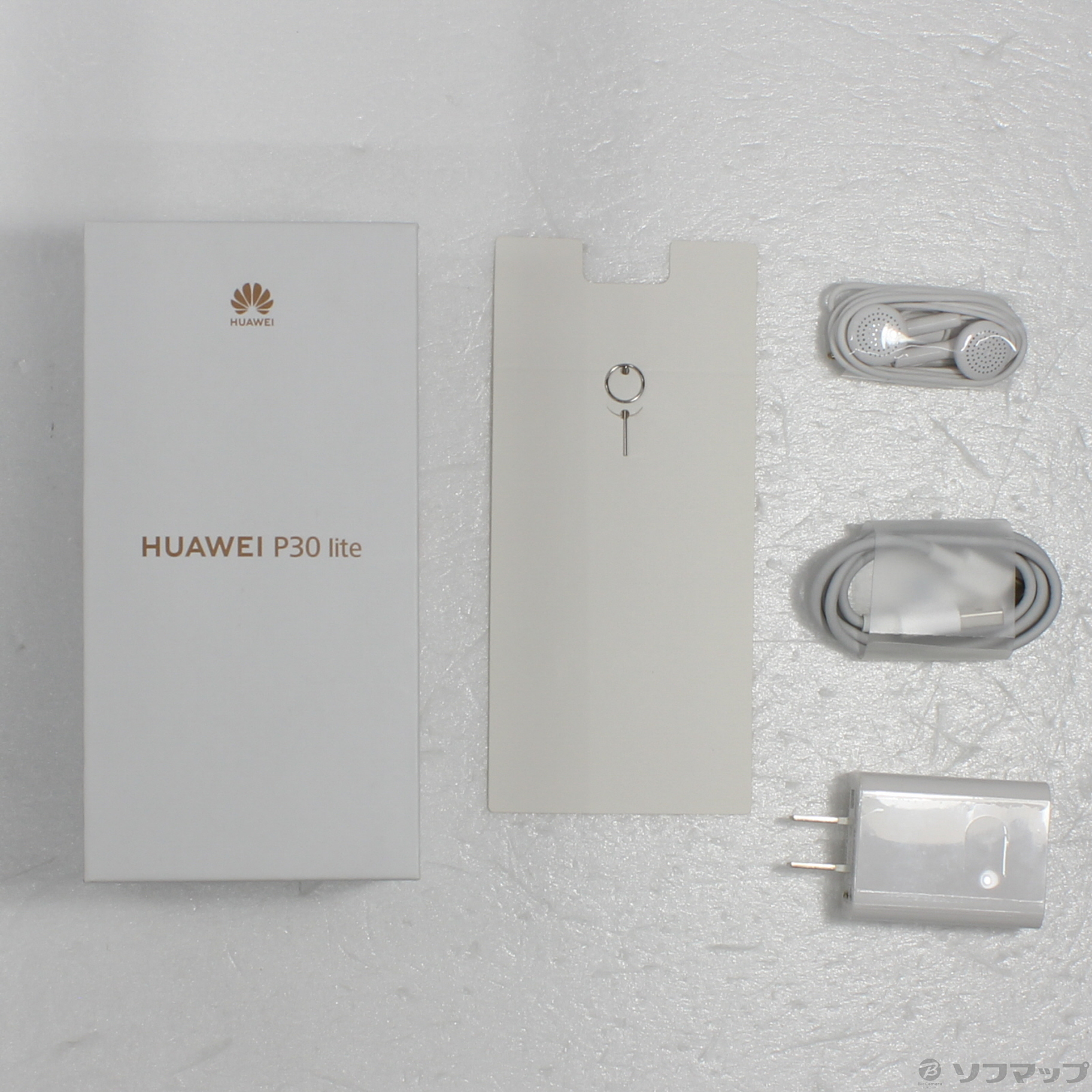 中古】HUAWEI P30 lite 64GB パールホワイト MAR-LX2J SIMフリー