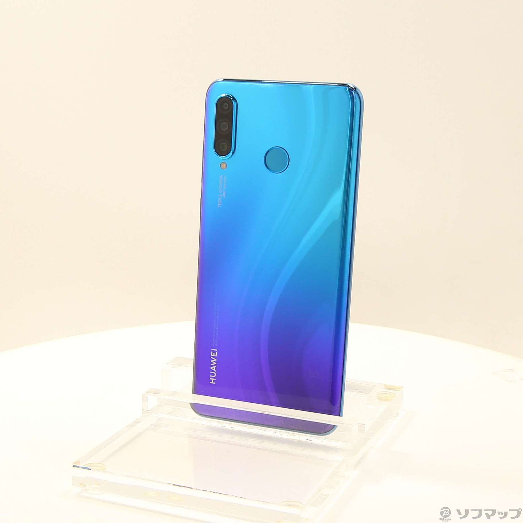 中古】HUAWEI P30 lite 64GB ピーコックブルー MAR-LX2J SIMフリー [2133048764622] -  リコレ！|ビックカメラグループ ソフマップの中古通販サイト