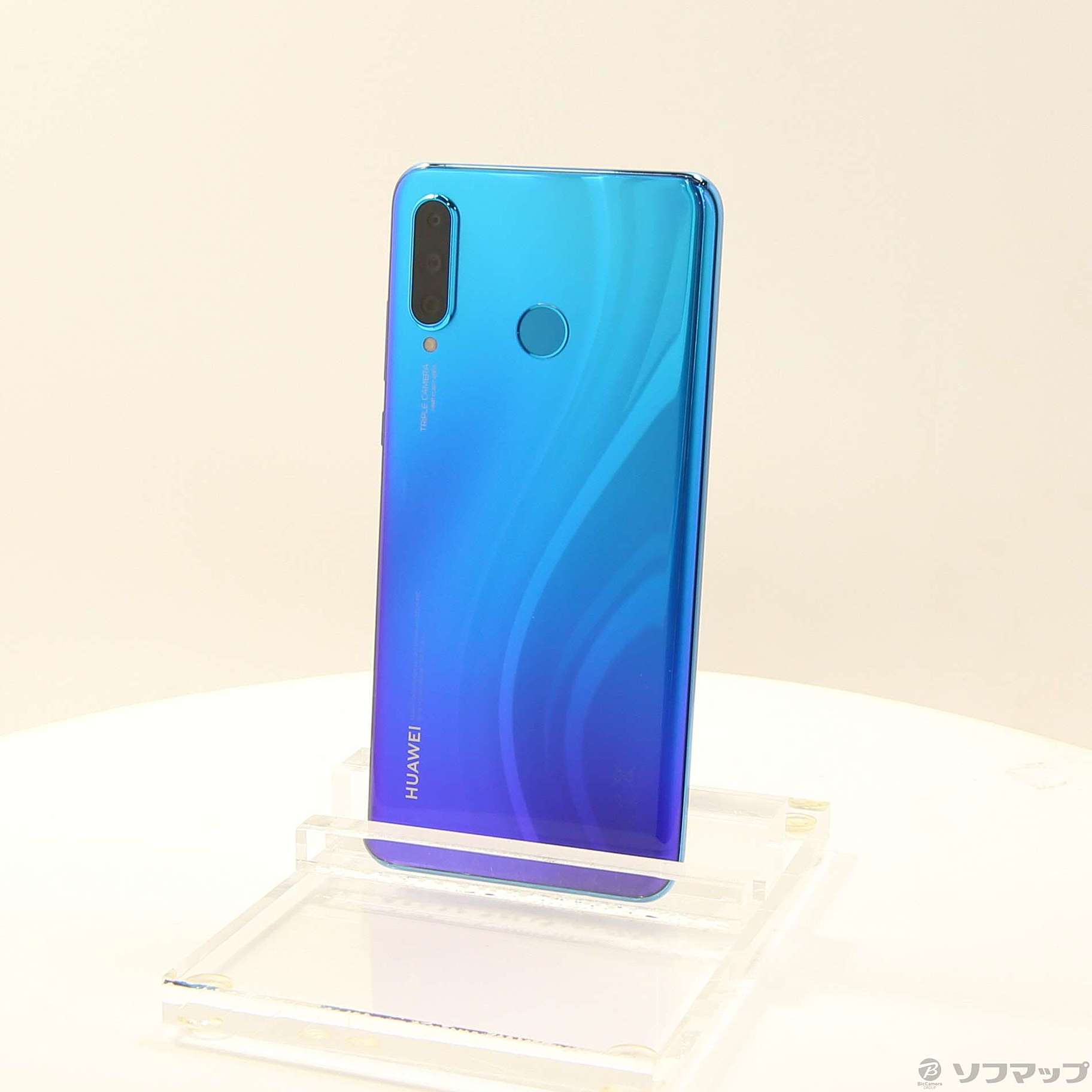 シムフリーHUAWEI P30 lite ピーコックブルー SIMフリー 64GB