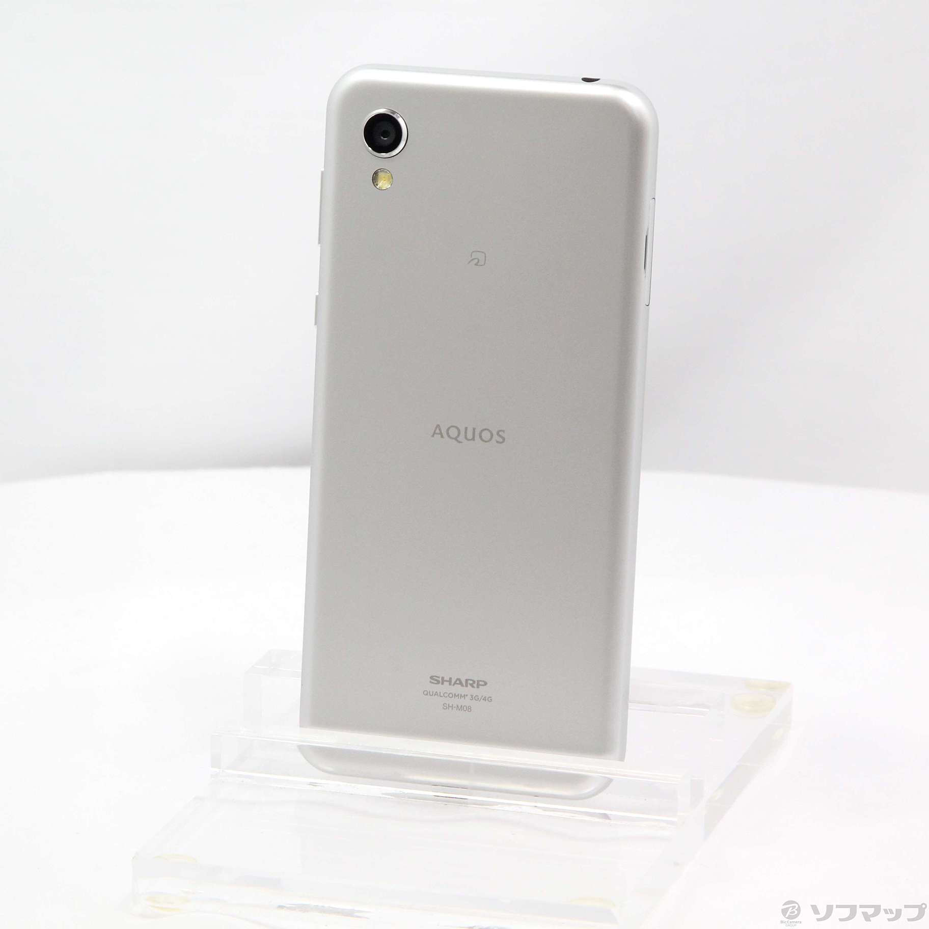 中古】AQUOS sense2 32GB ホワイトシルバー SH-M08 SIMフリー